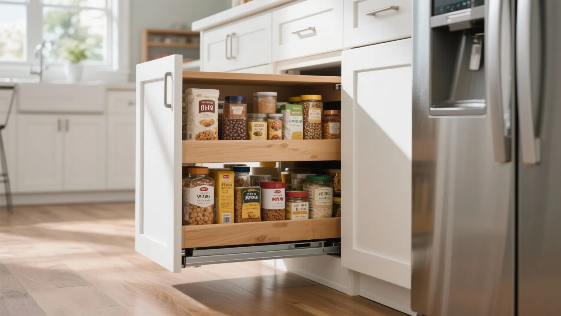 9. Narrow Pantry Pull‑out