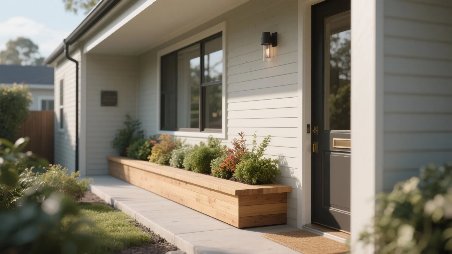 3. Narrow Porch and Green Pocket