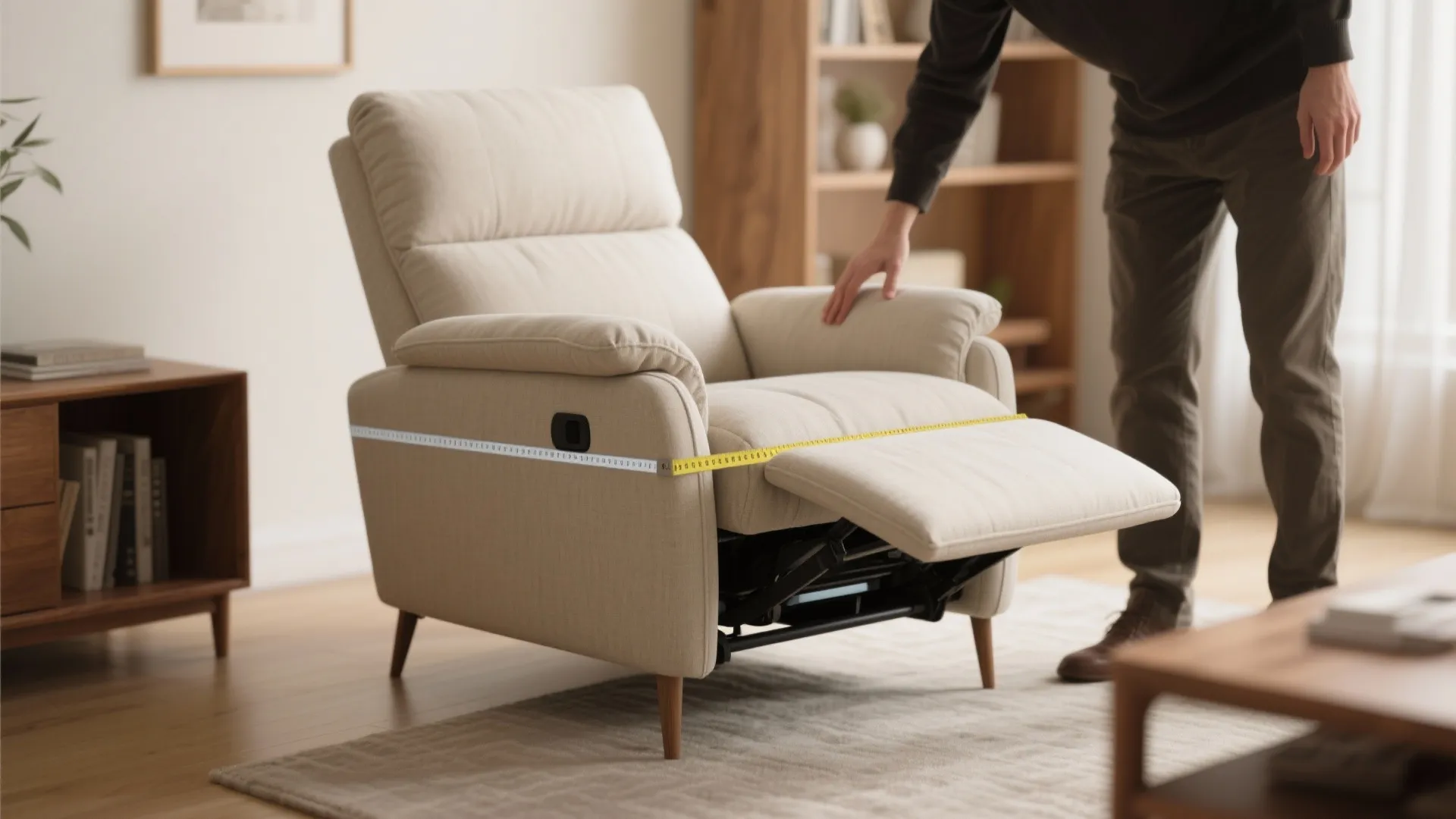 1) Choose a Narrow-Profile Recliner