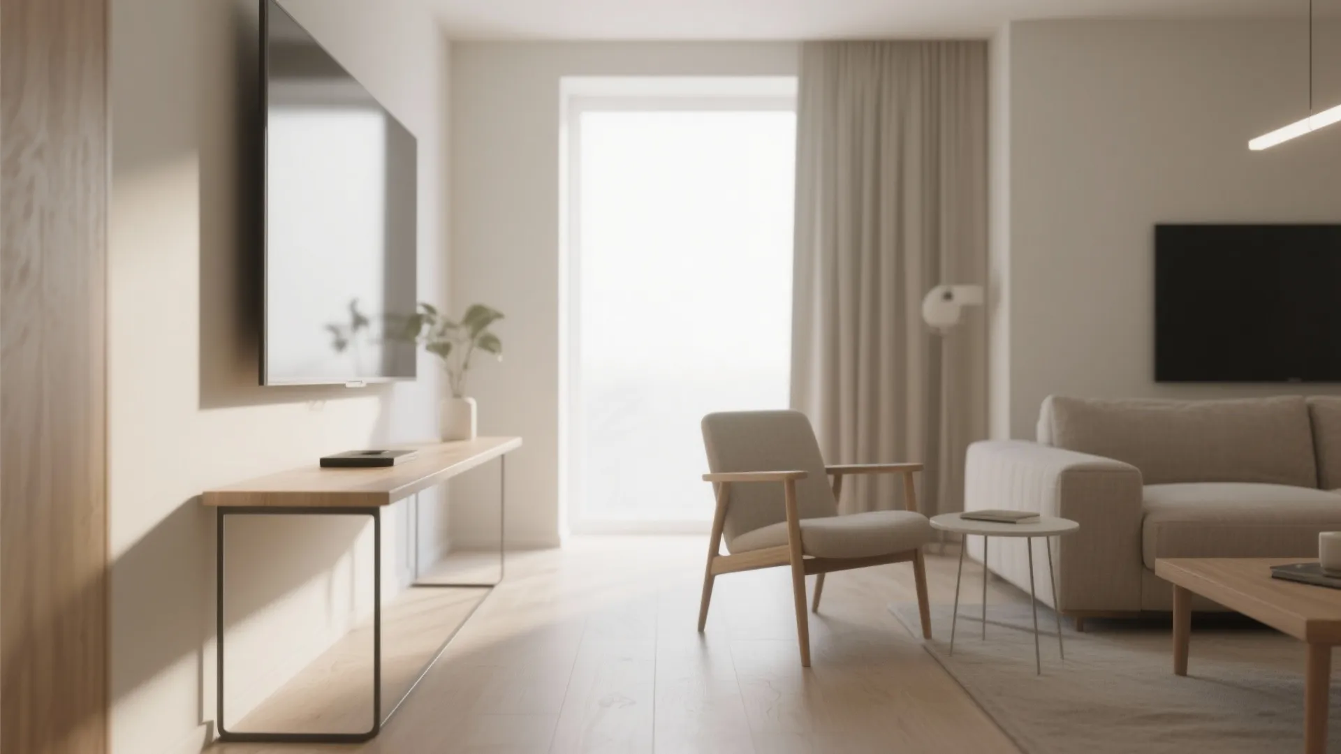 6. Narrow Profile Furniture