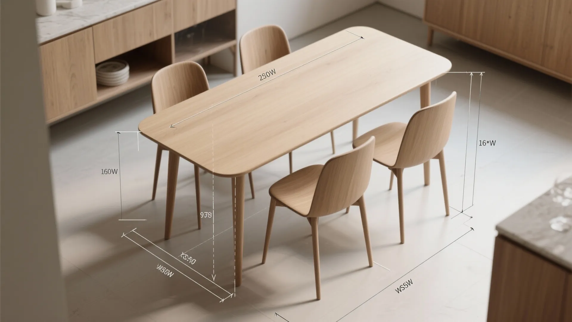 3. Use narrow-profile furniture and plan in 3D