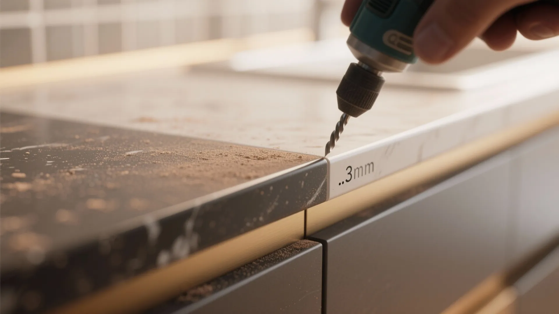 5. Create creative accent finishes in narrow gaps