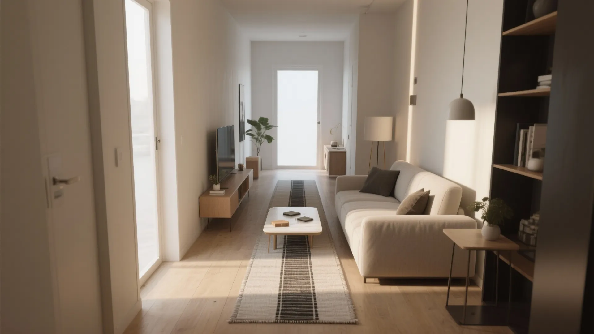 2. Go Narrow with Runner Shapes