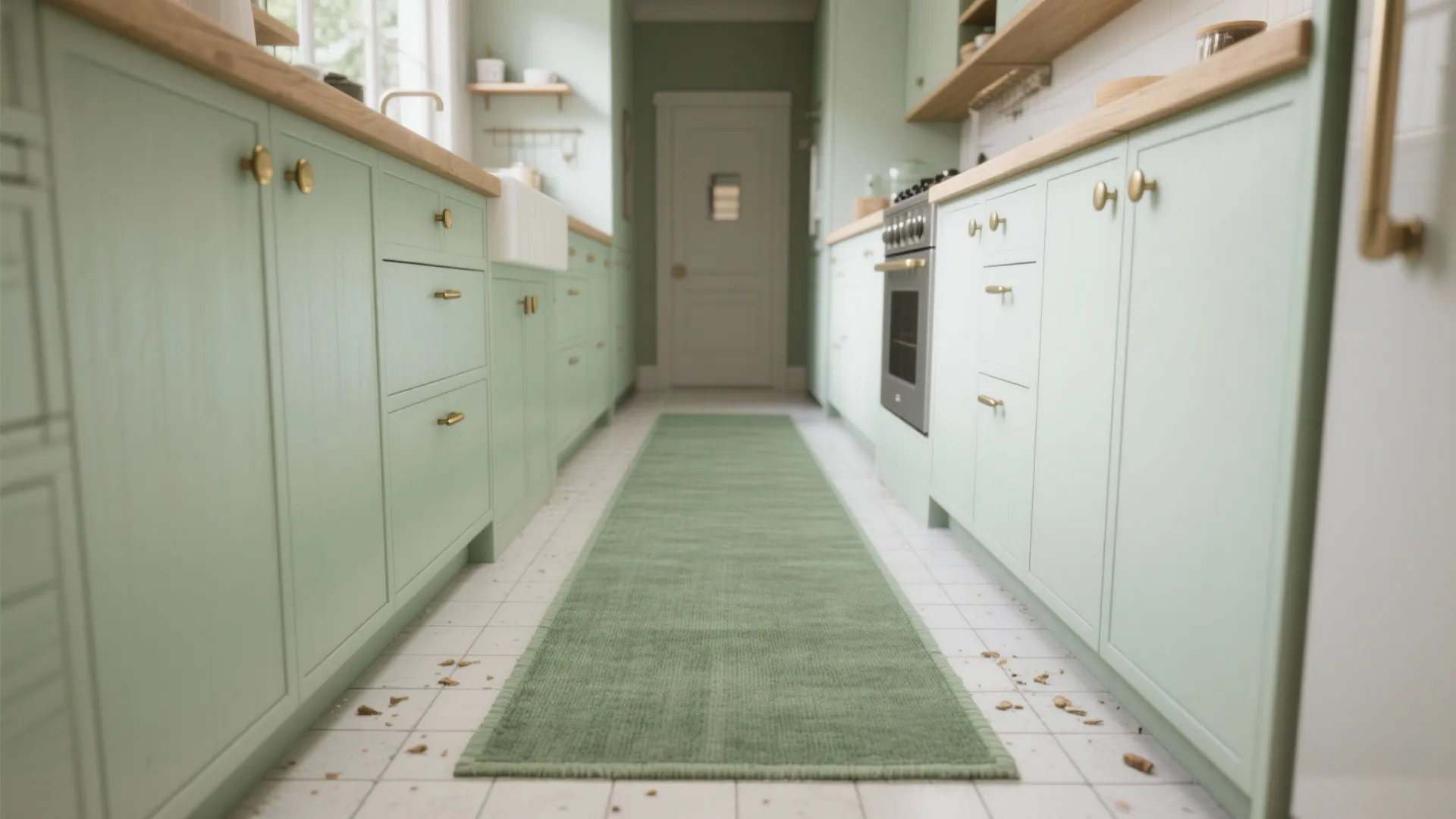 1. The Narrow Runner for Galley Kitchens