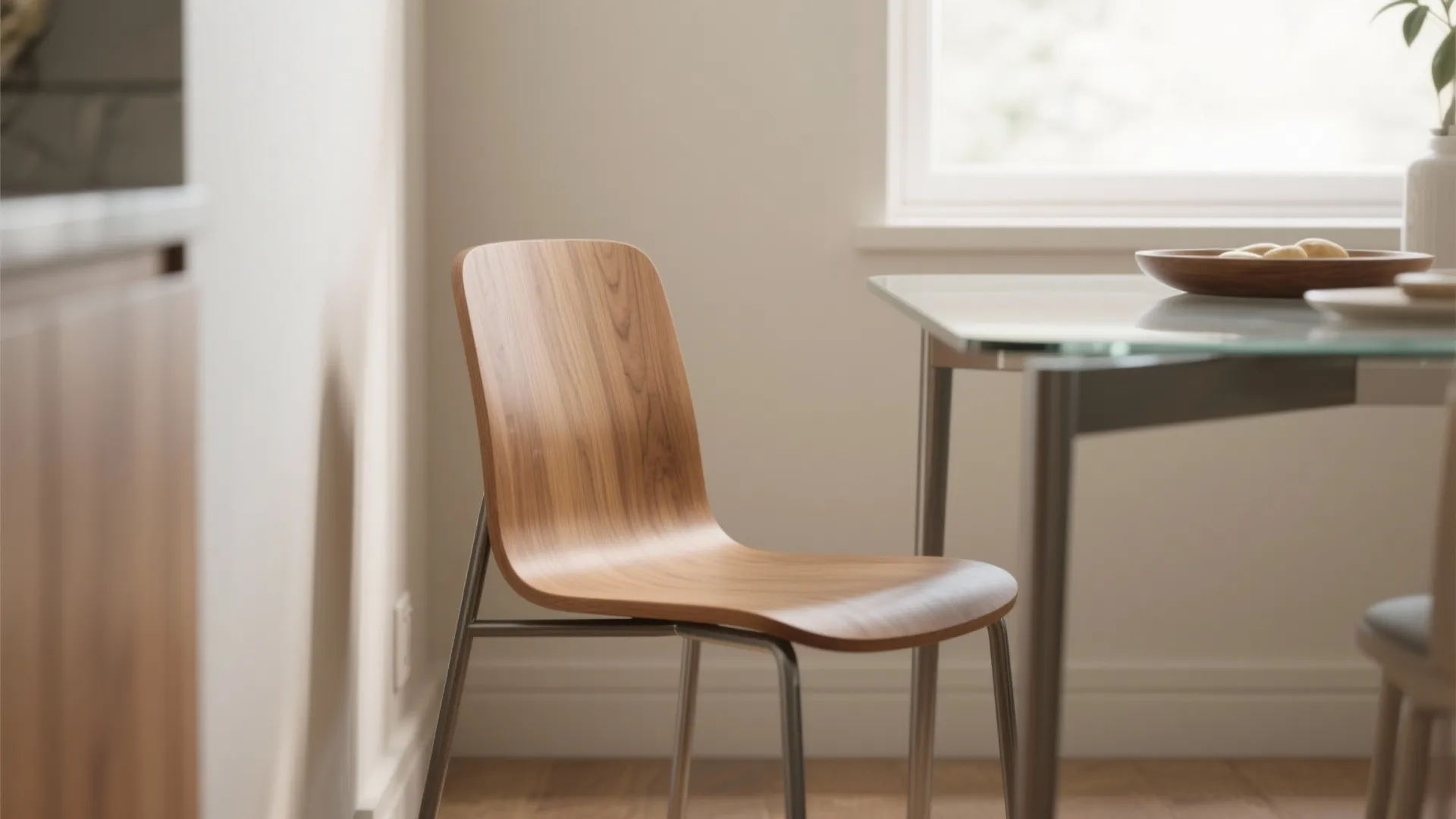 1. Slim Profile, Big Impact: Place it at a Narrow Table