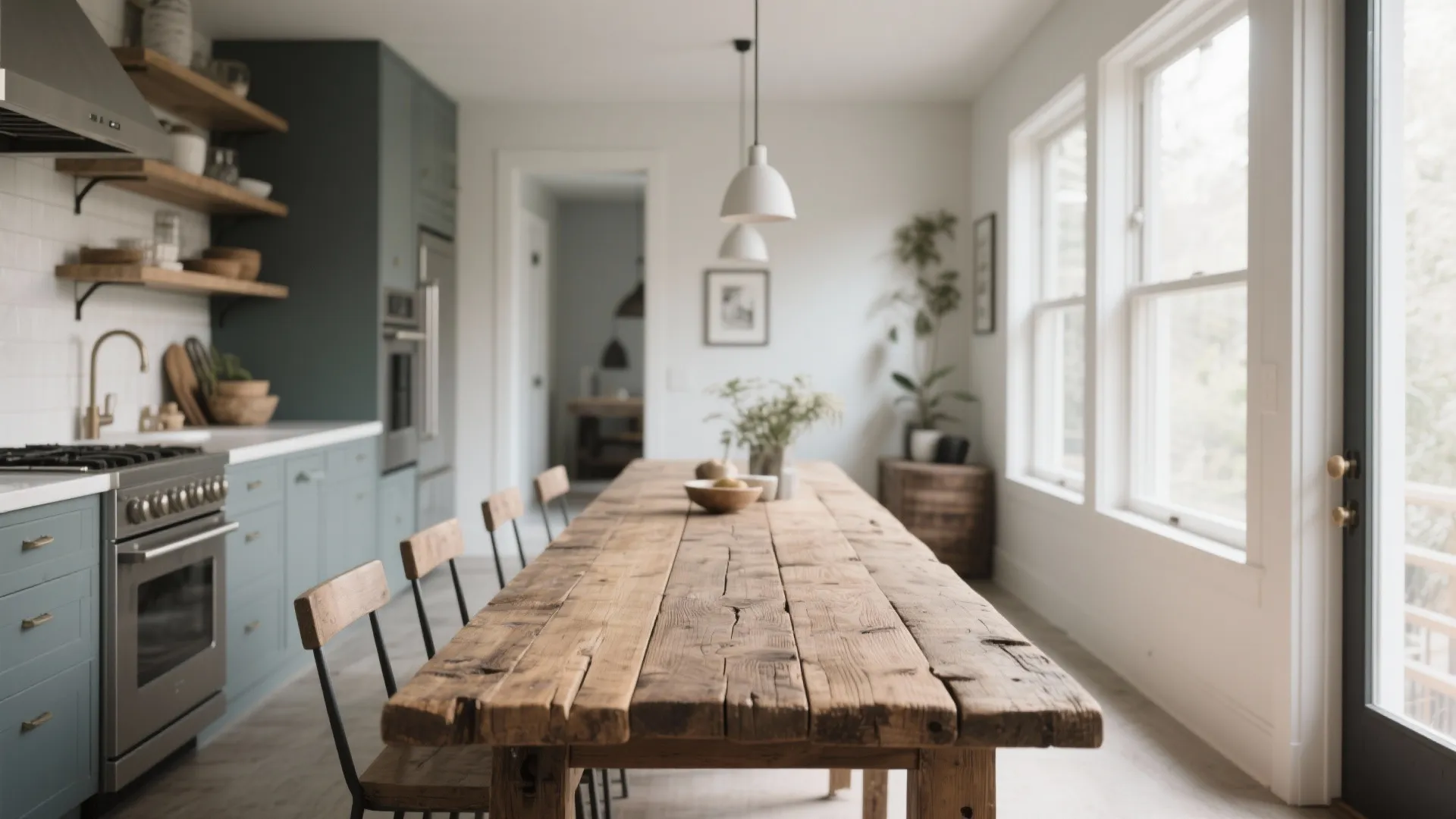 8. Narrow Table, Big Style