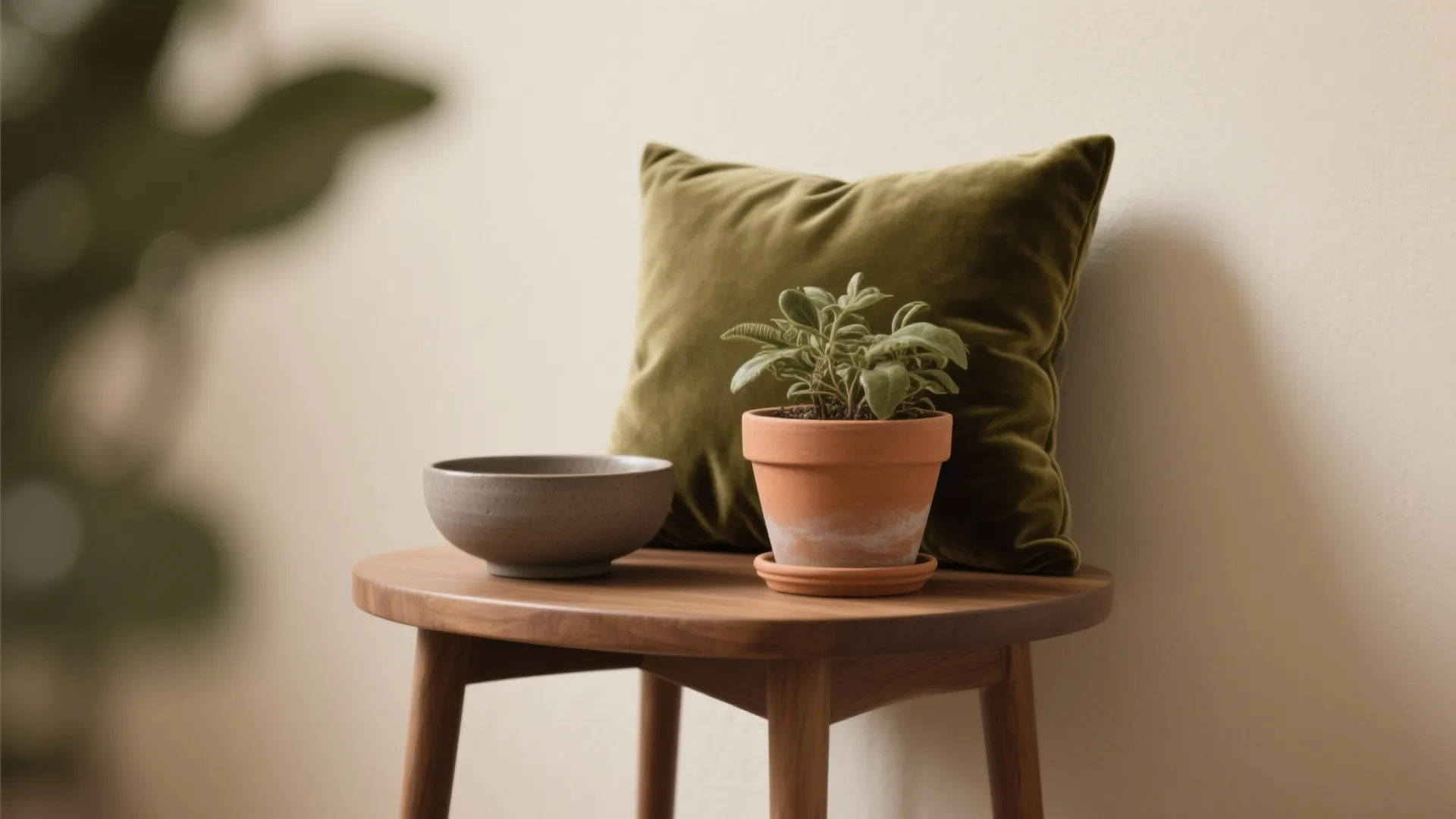 4. Anchor with Natural Accents: Olive, Terracotta, or Warm Gray