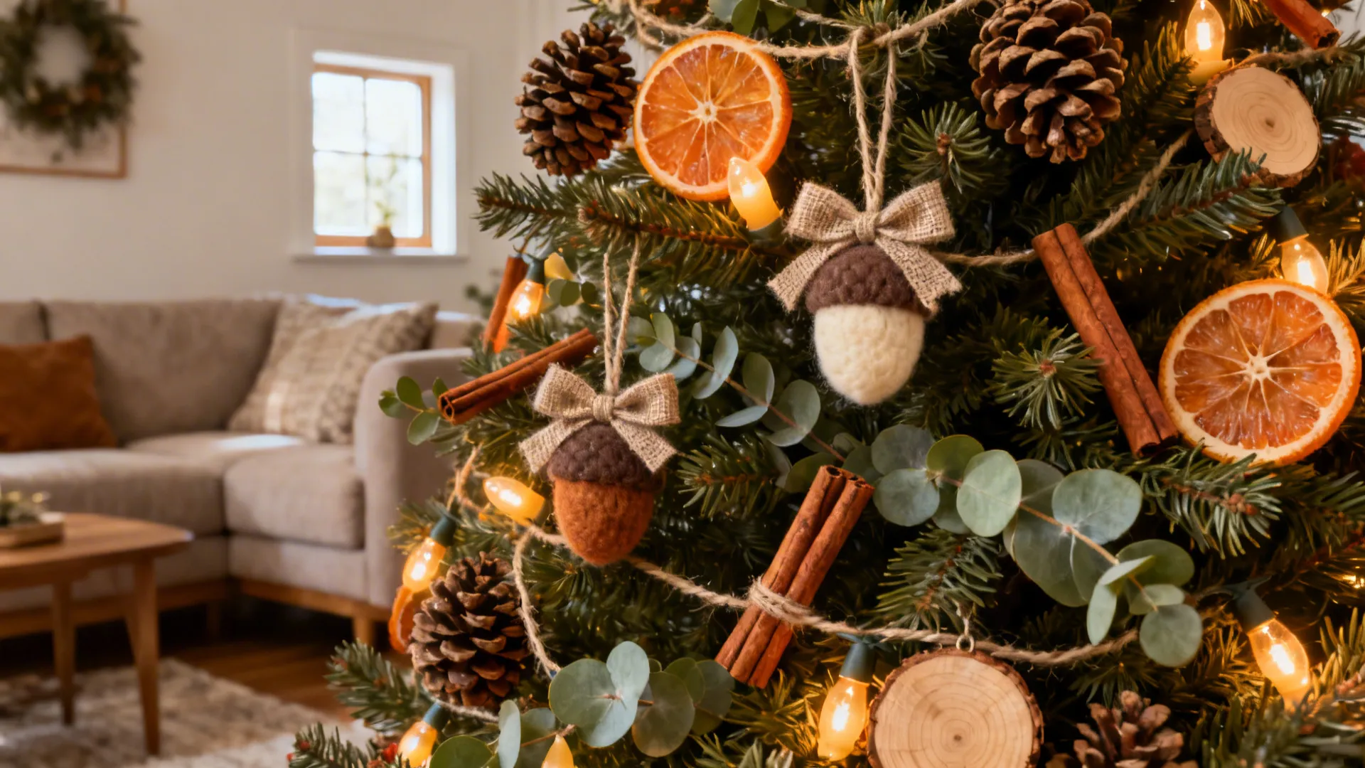 5 Natural Christmas Tree Decoration Ideas: Simple, budget-friendly natural decor ideas to make your tree feel cozy and eco-friendly