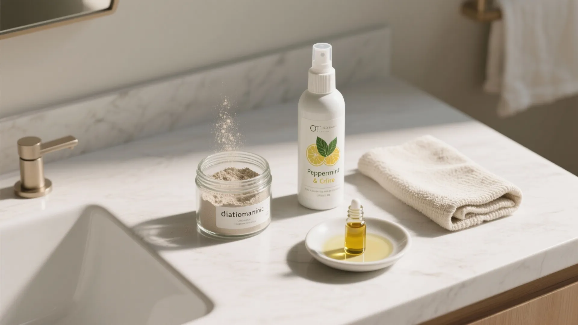 4. Use natural deterrents smartly around entry lines