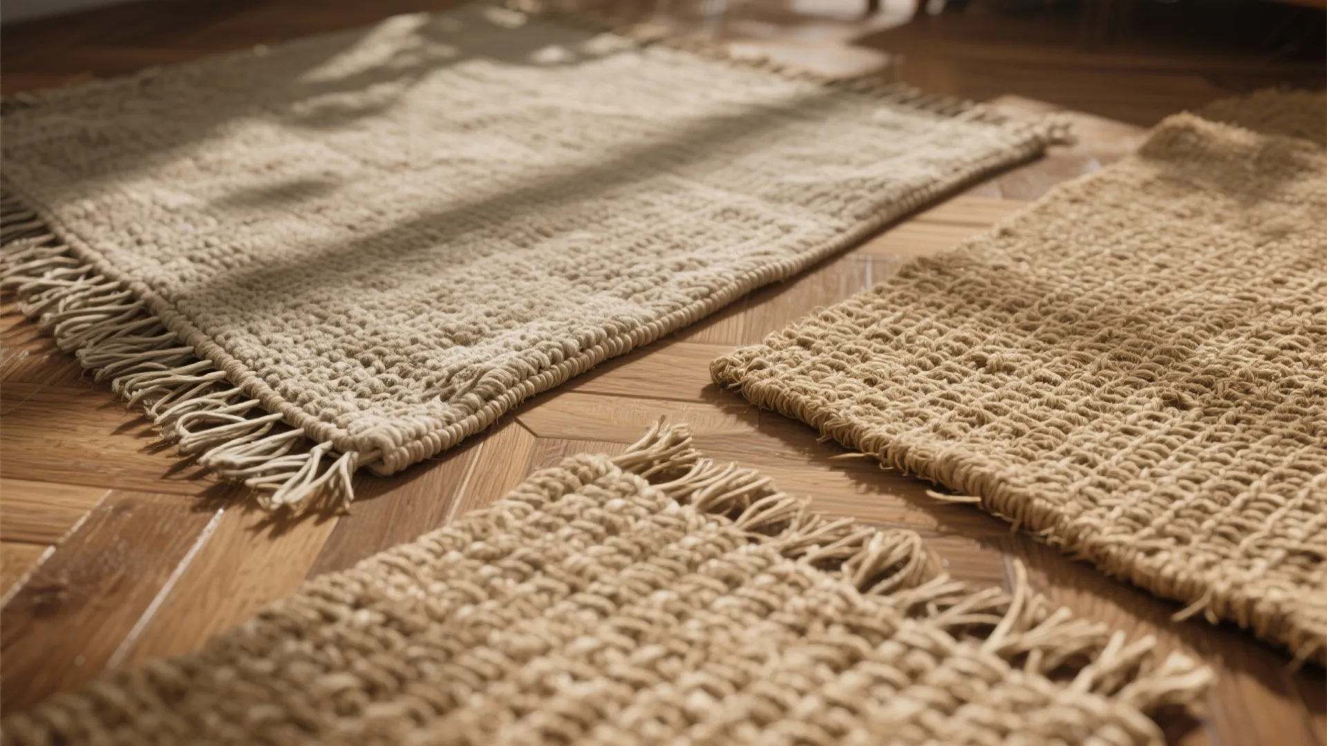 2. Natural fiber rugs for casual, tactile warmth