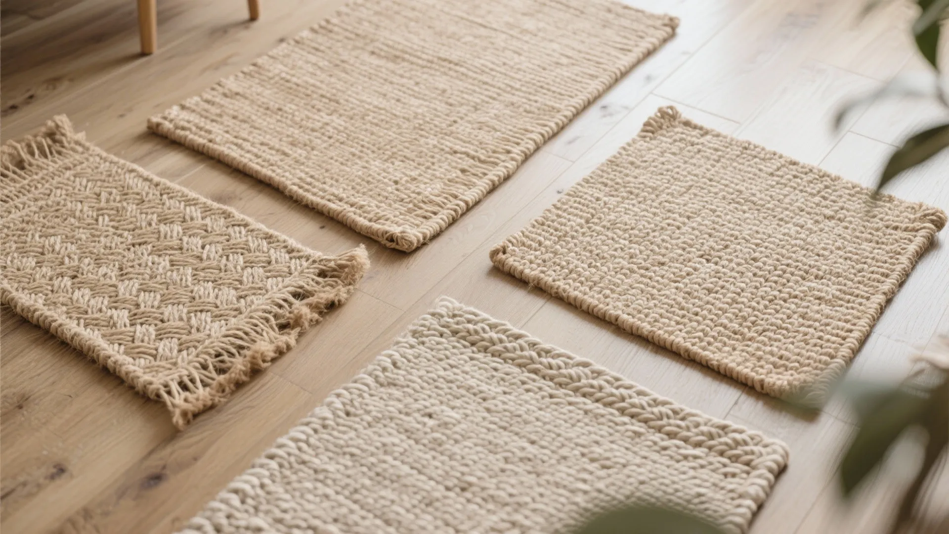 5. Natural Fiber Rugs for Warmth