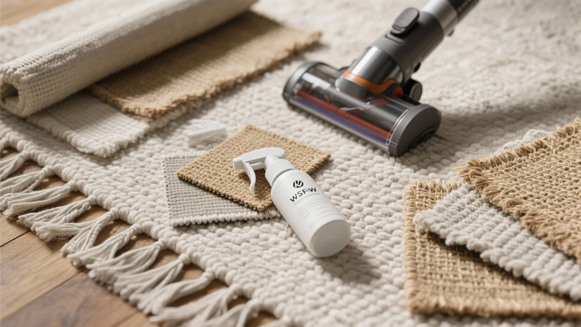 5. Natural Fiber Rugs for Texture (With Care)