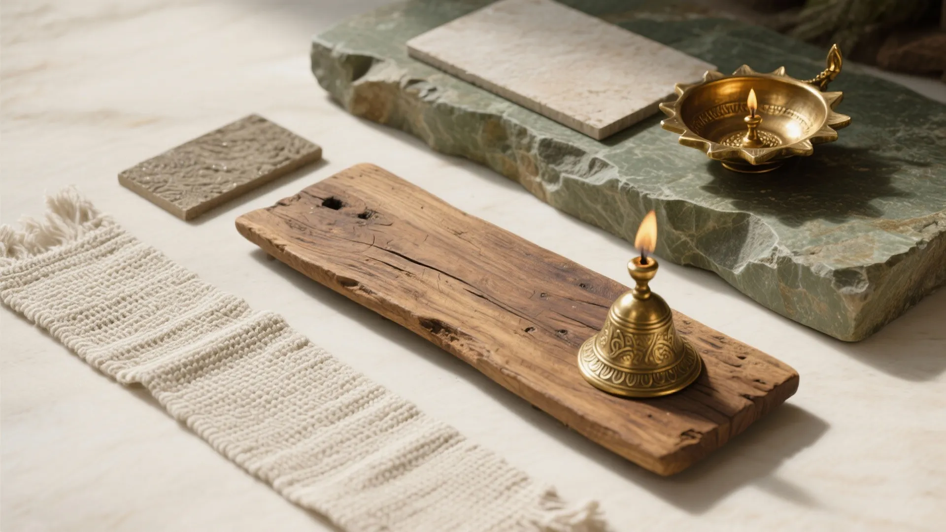 Natural Materials: Wood, Stone, and Textiles for Grounded Serenity