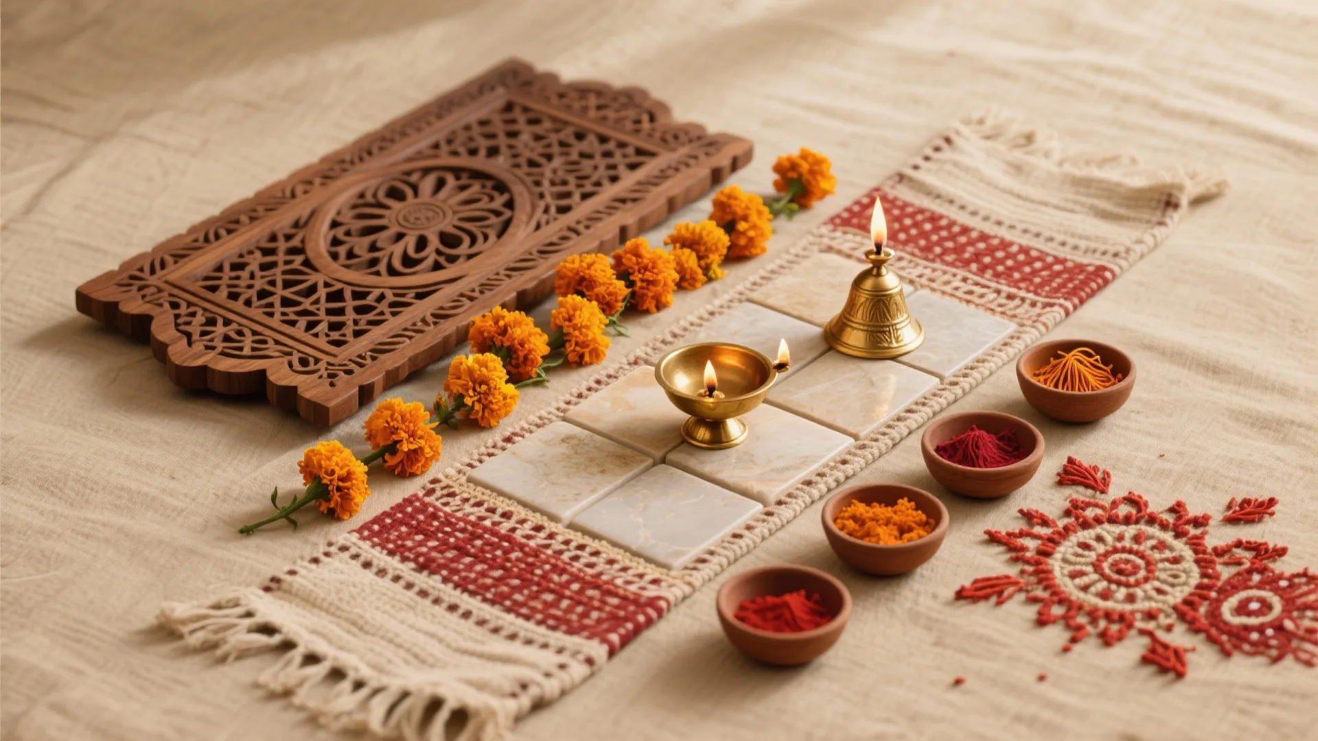 Natural textures, color, and sustainable decor