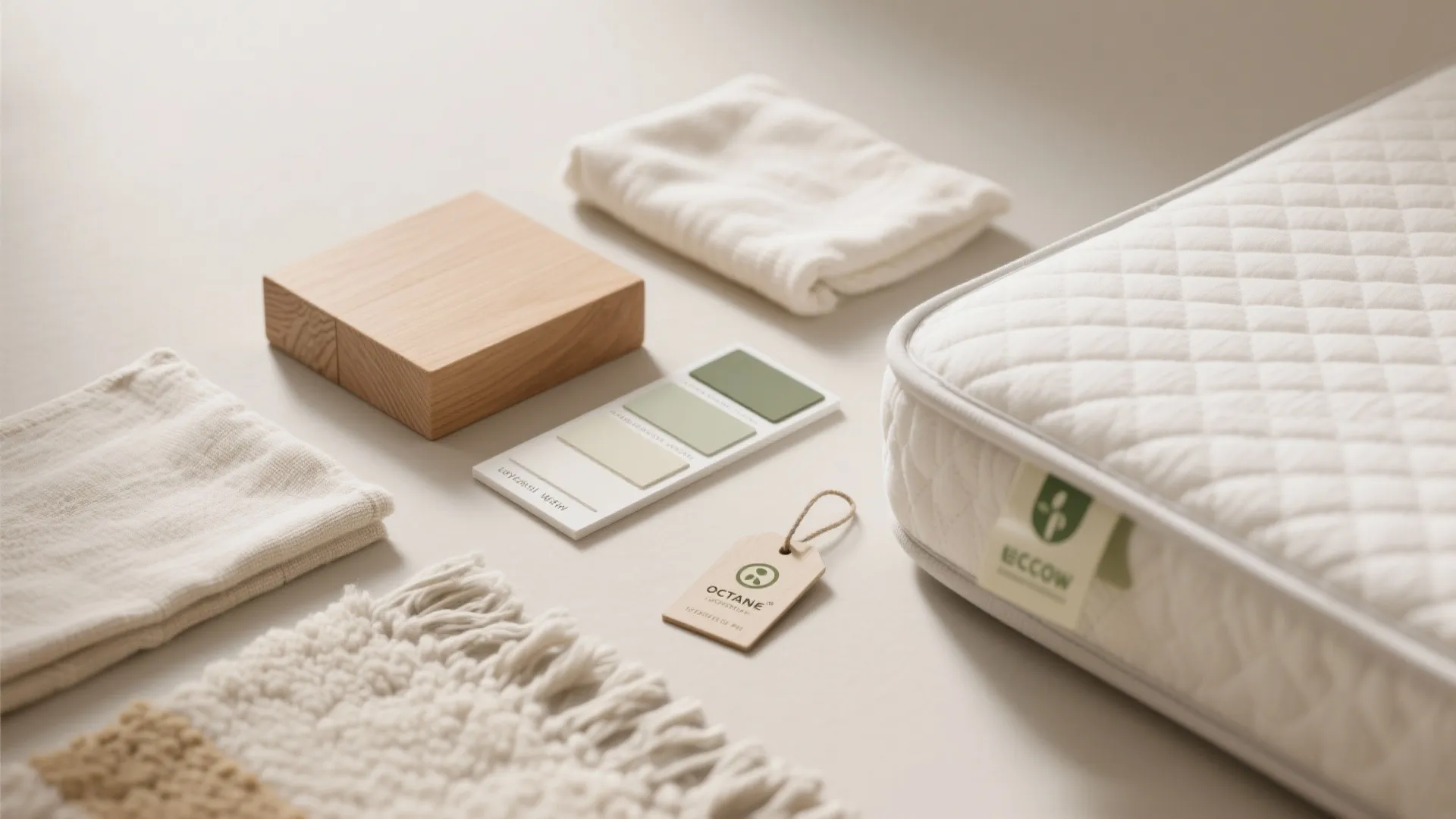 Natural materials and non-toxic finishes for peace of mind