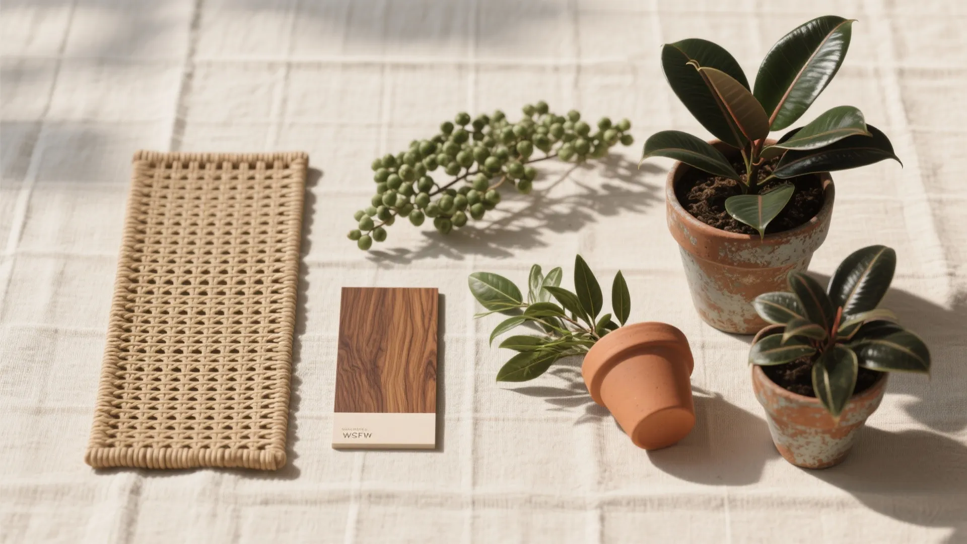 Natural Materials, Low-Maintenance Plants, and Real-Life Care