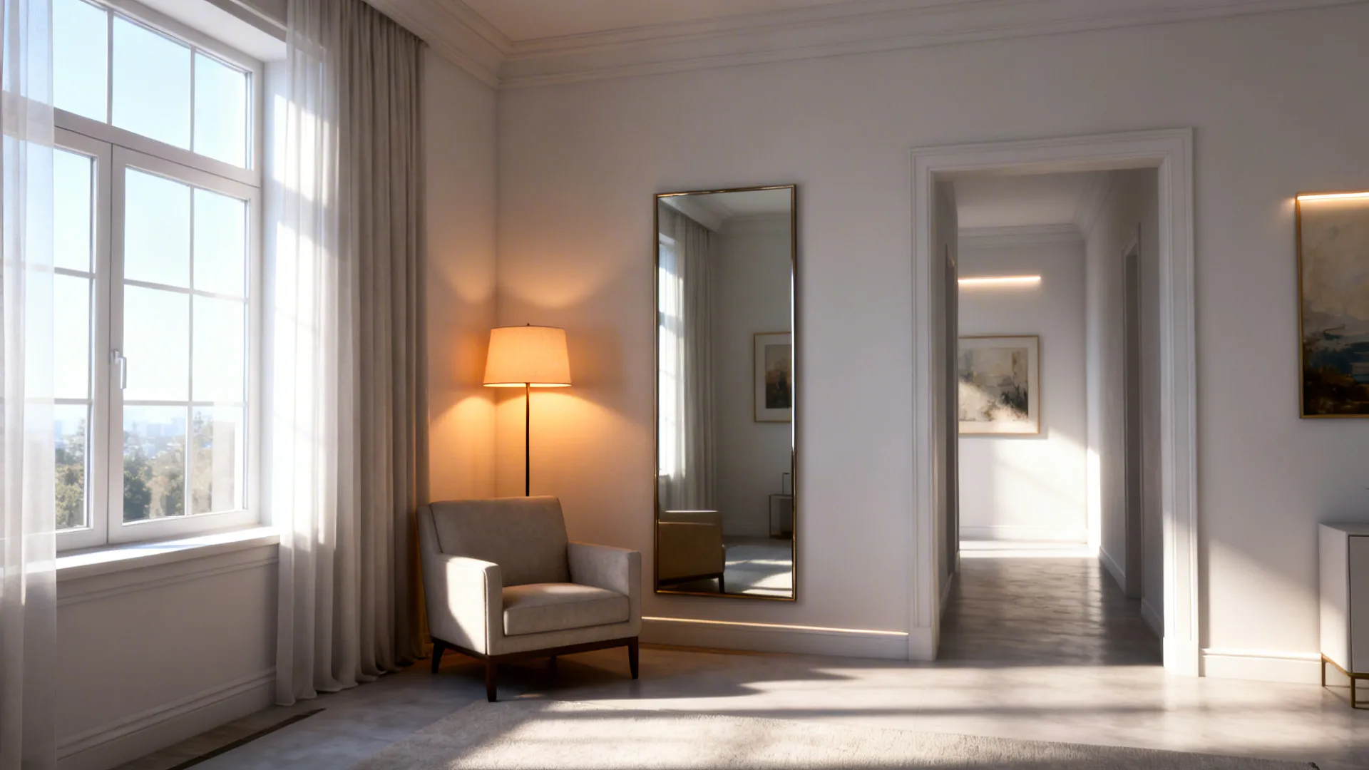 3. Maximize natural light and use layered lighting