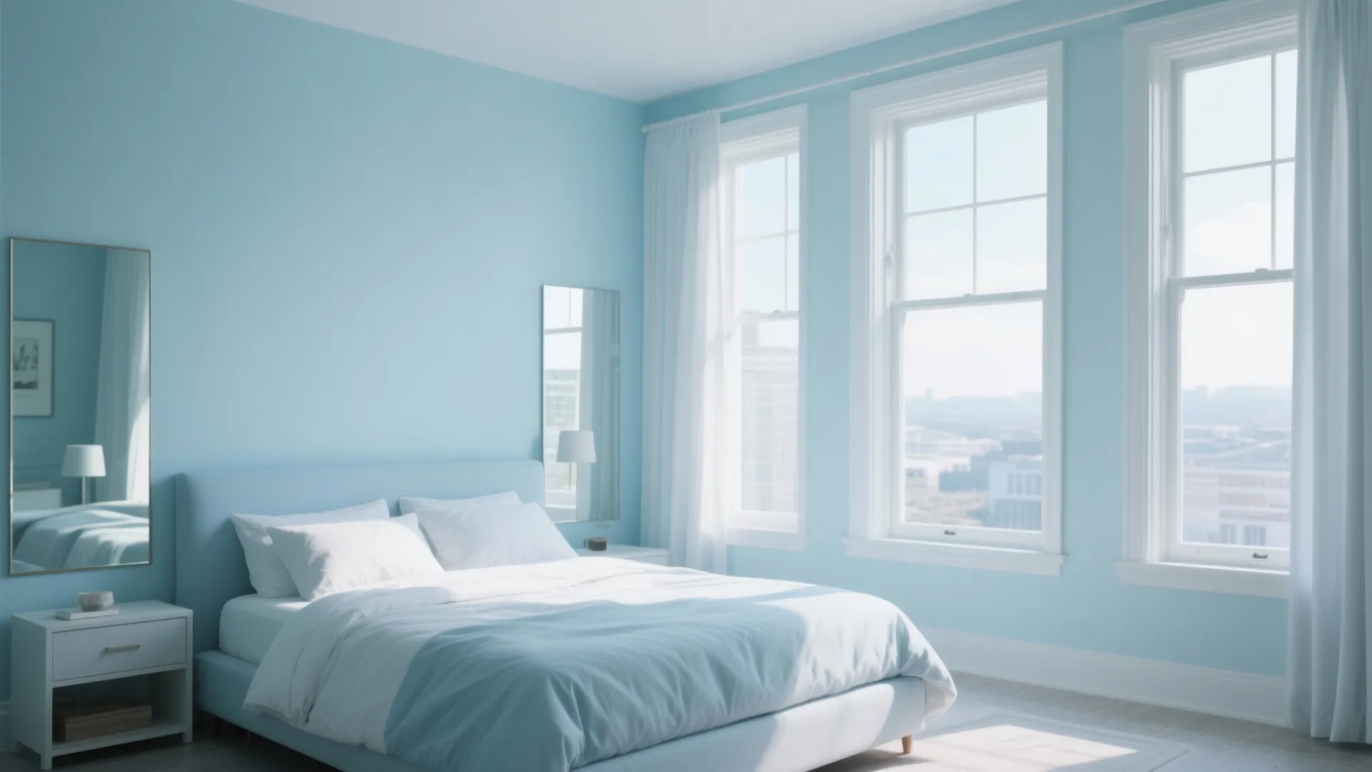 Idea 5: Light Blue with Natural Light