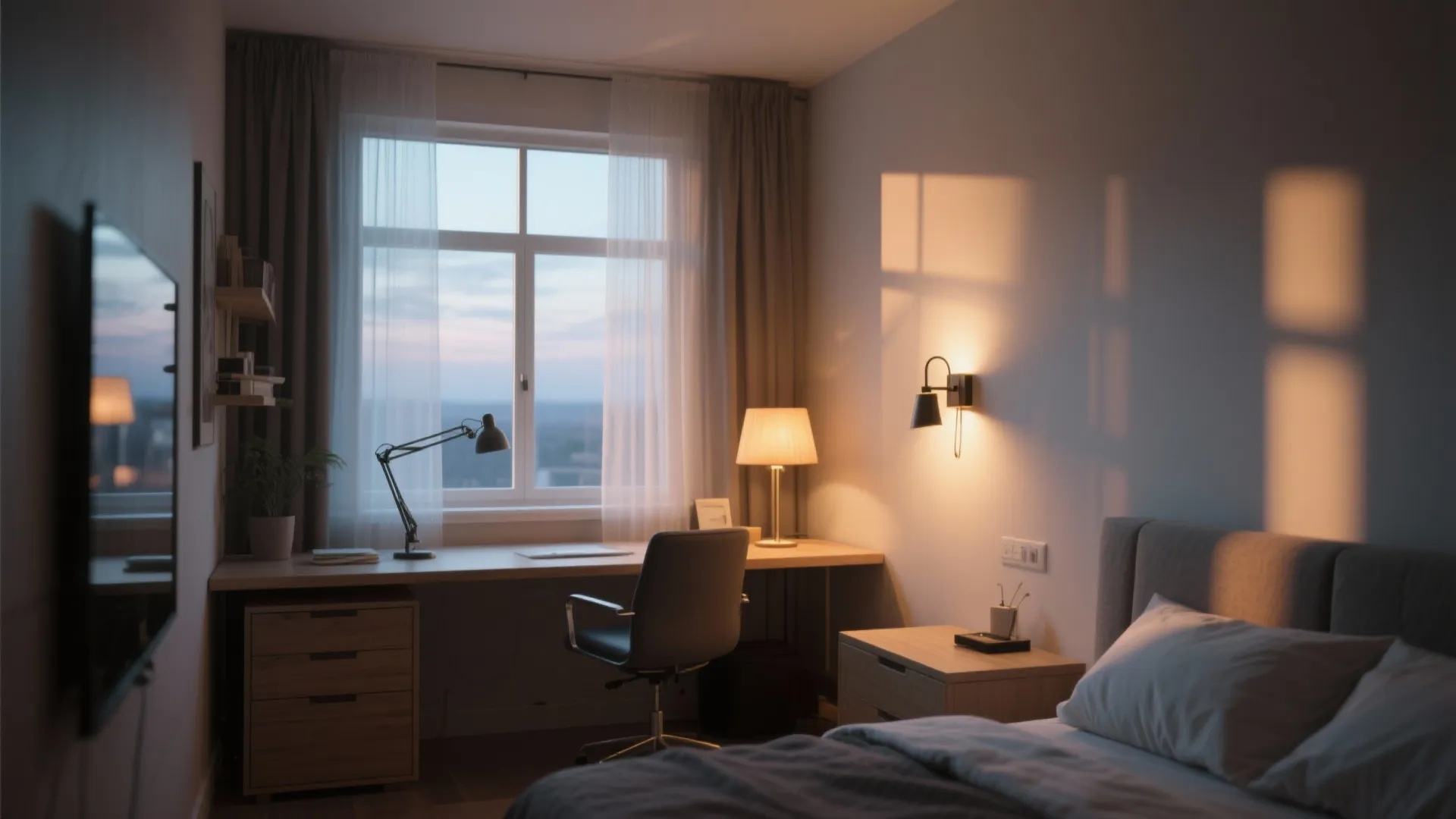 4. Prioritize natural light and layered lighting