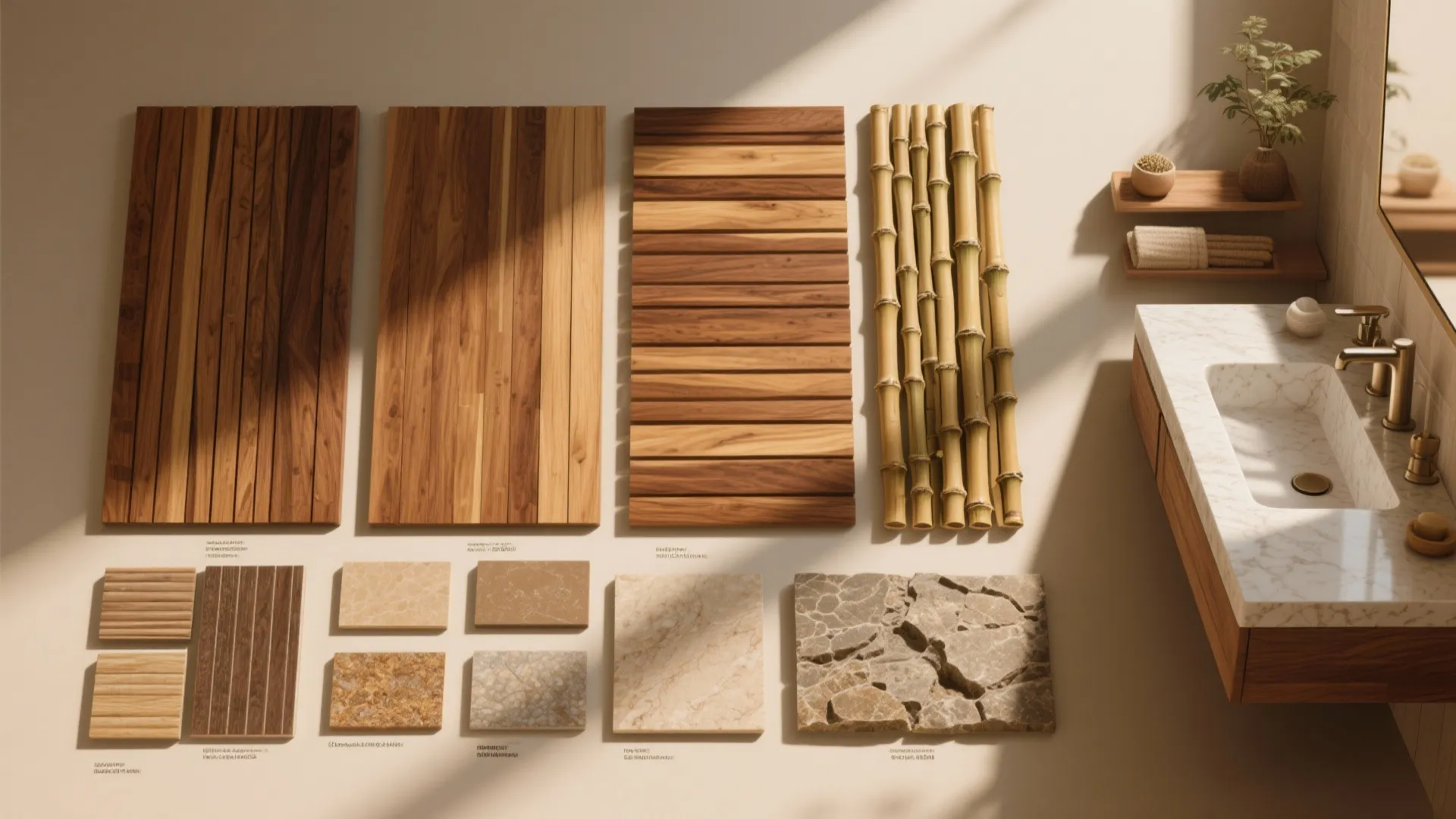 Natural materials for warmth