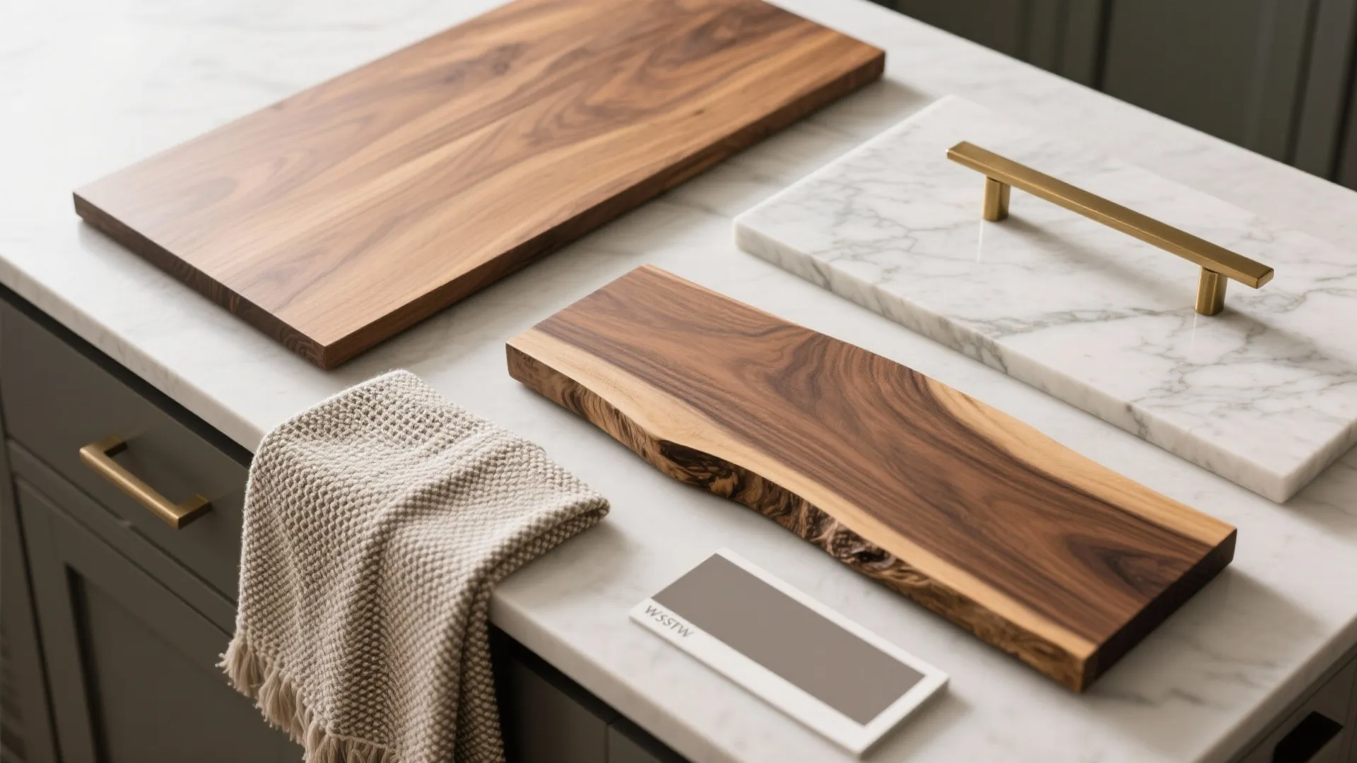 Natural Materials: Wood Warmth and Stone Sophistication