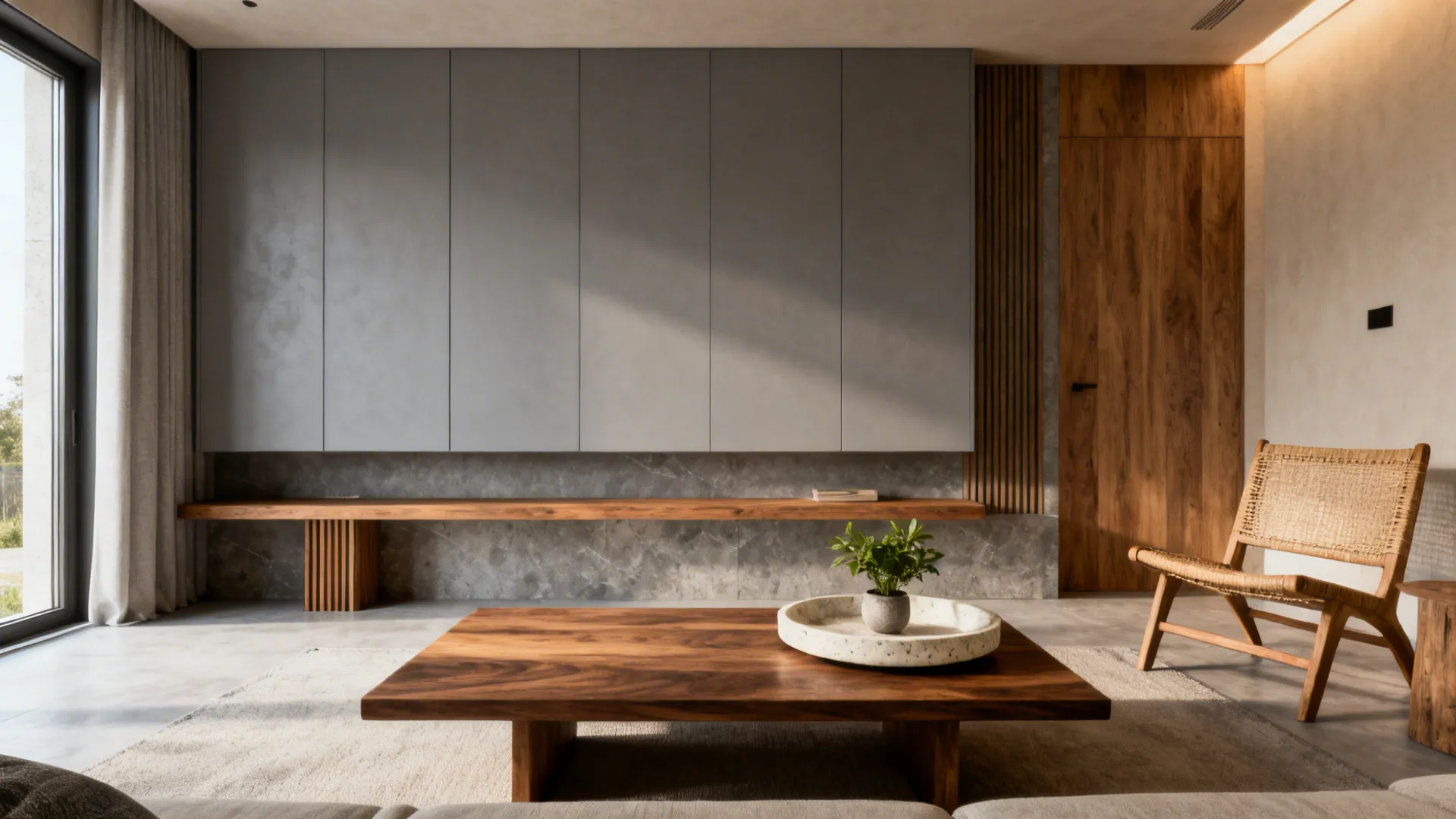 2. Accent with Natural Materials