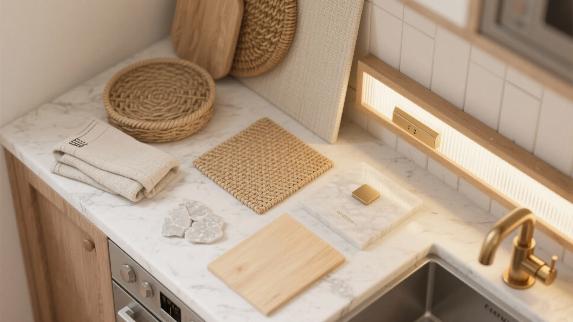 Textured Natural Shades for Soft Diffusion