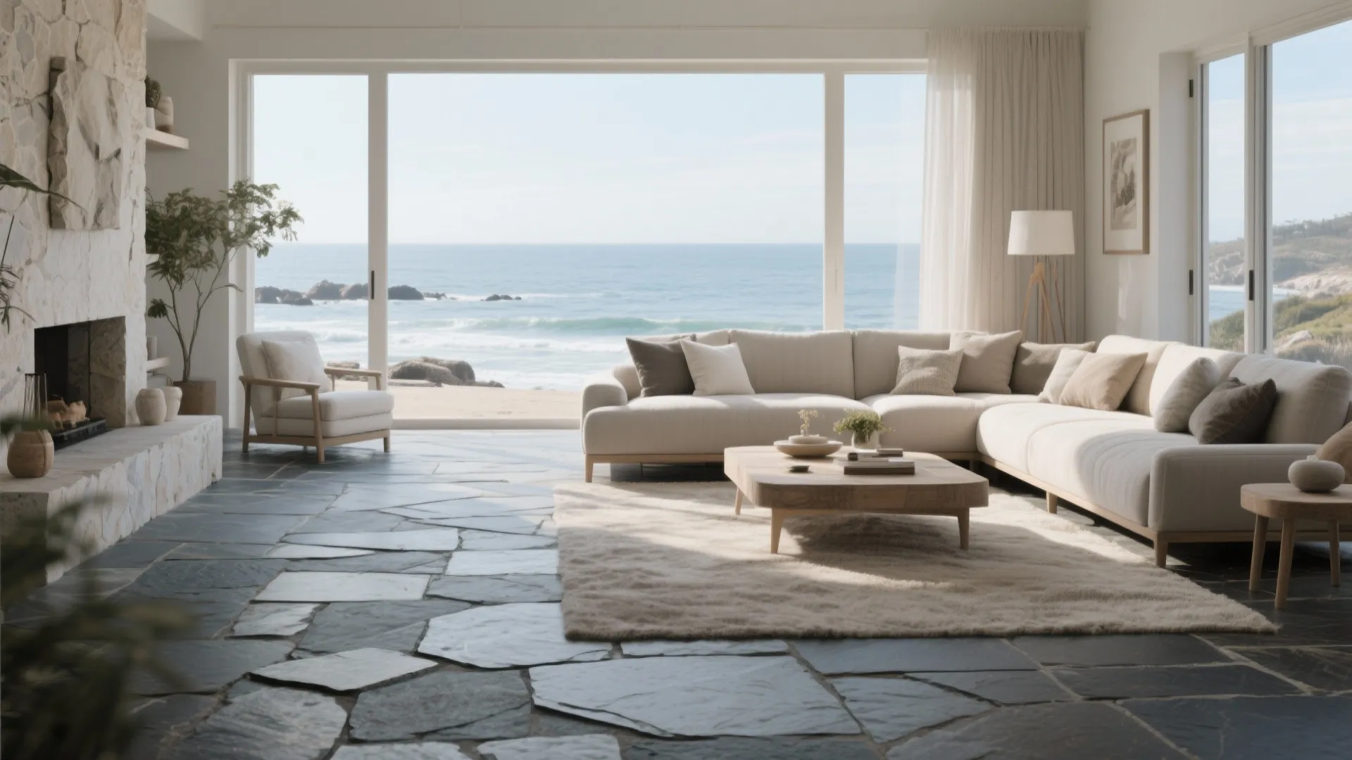 9. Natural Stone Tiles