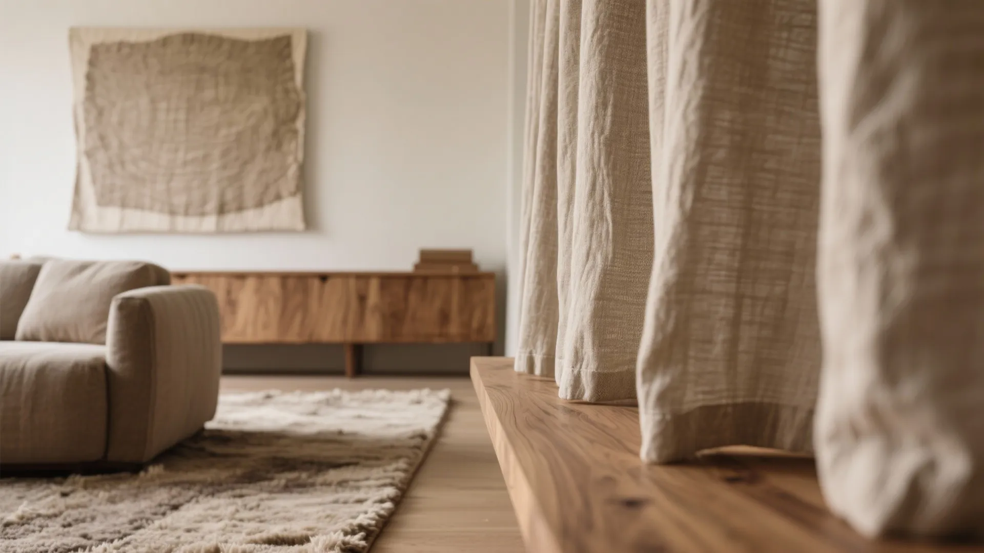 Natural Materials + One Strong Focal Point