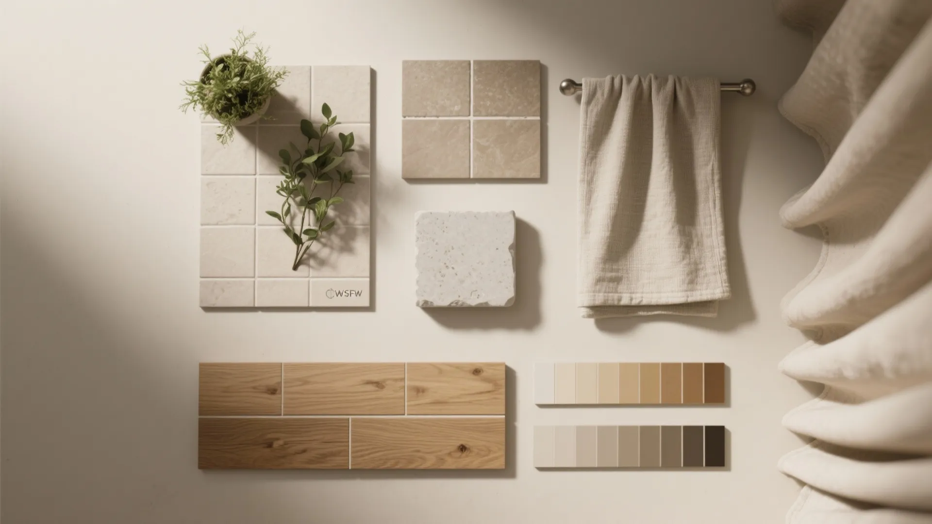 4. Bring in Natural Textures for a Spa-Like Mood