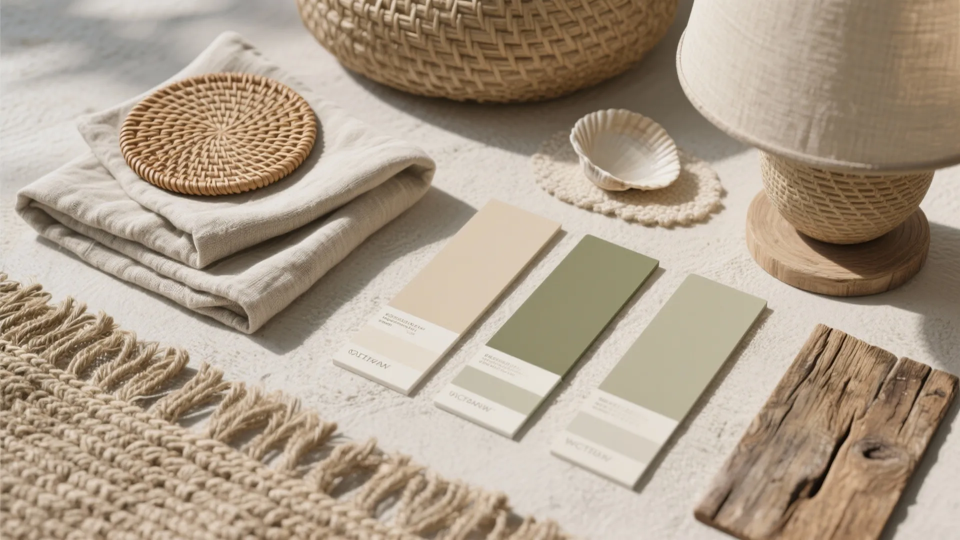 2. Natural textures for tactile interest