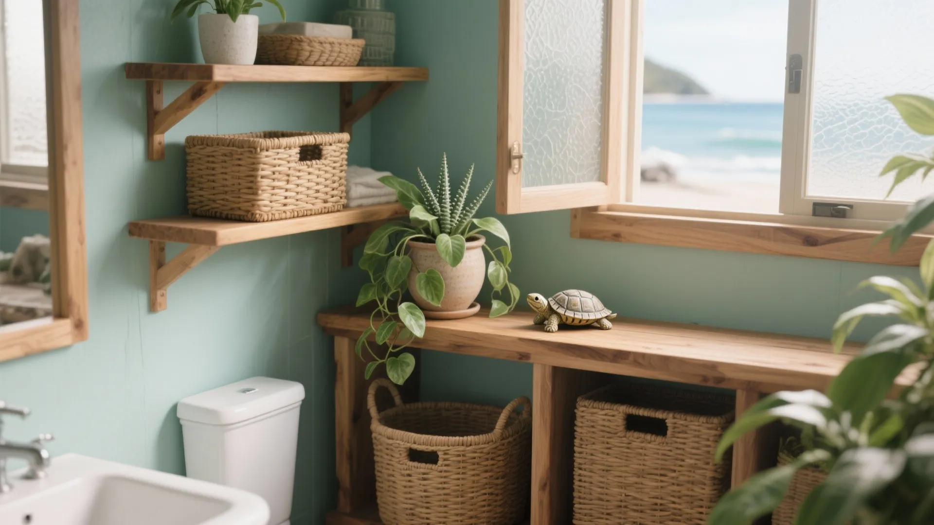 3. Natural Textures and Greenery