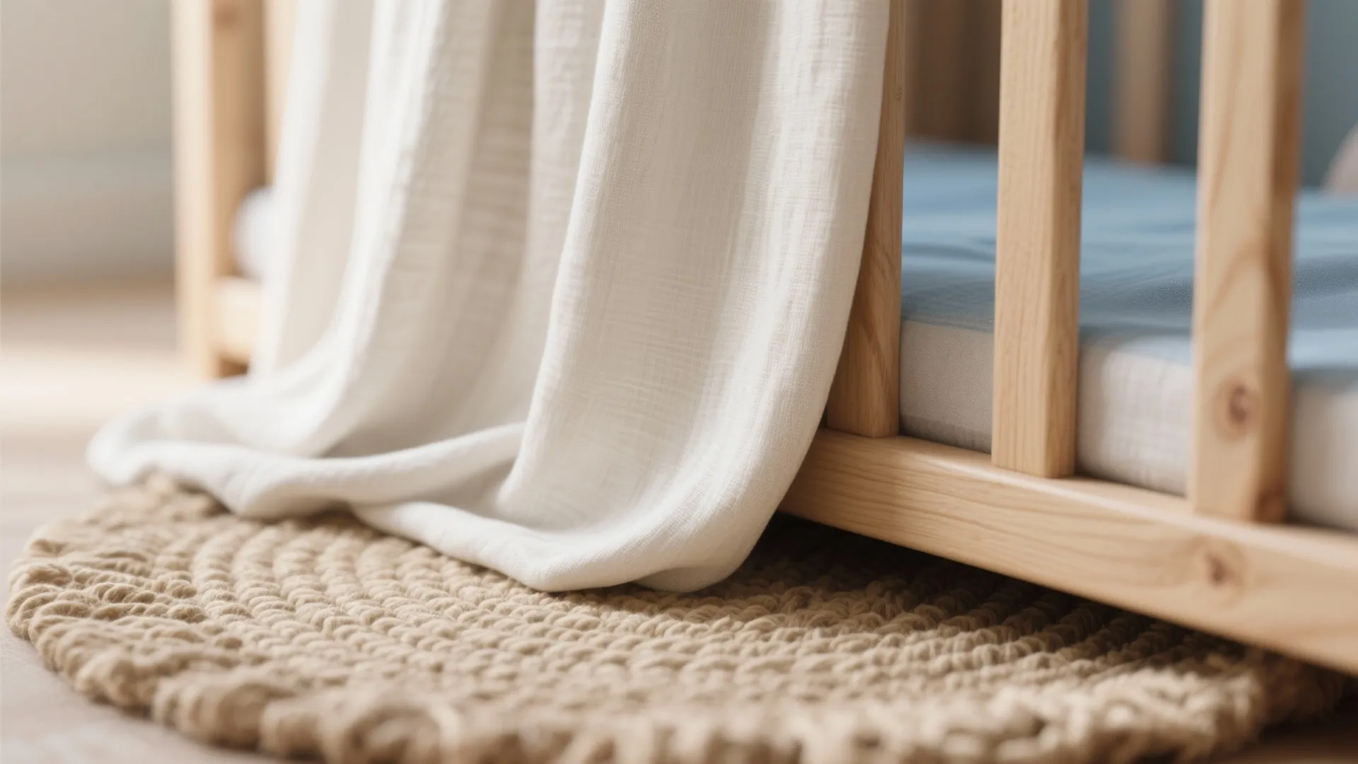 Natural Materials: Wood, Cotton, and Woven Textures