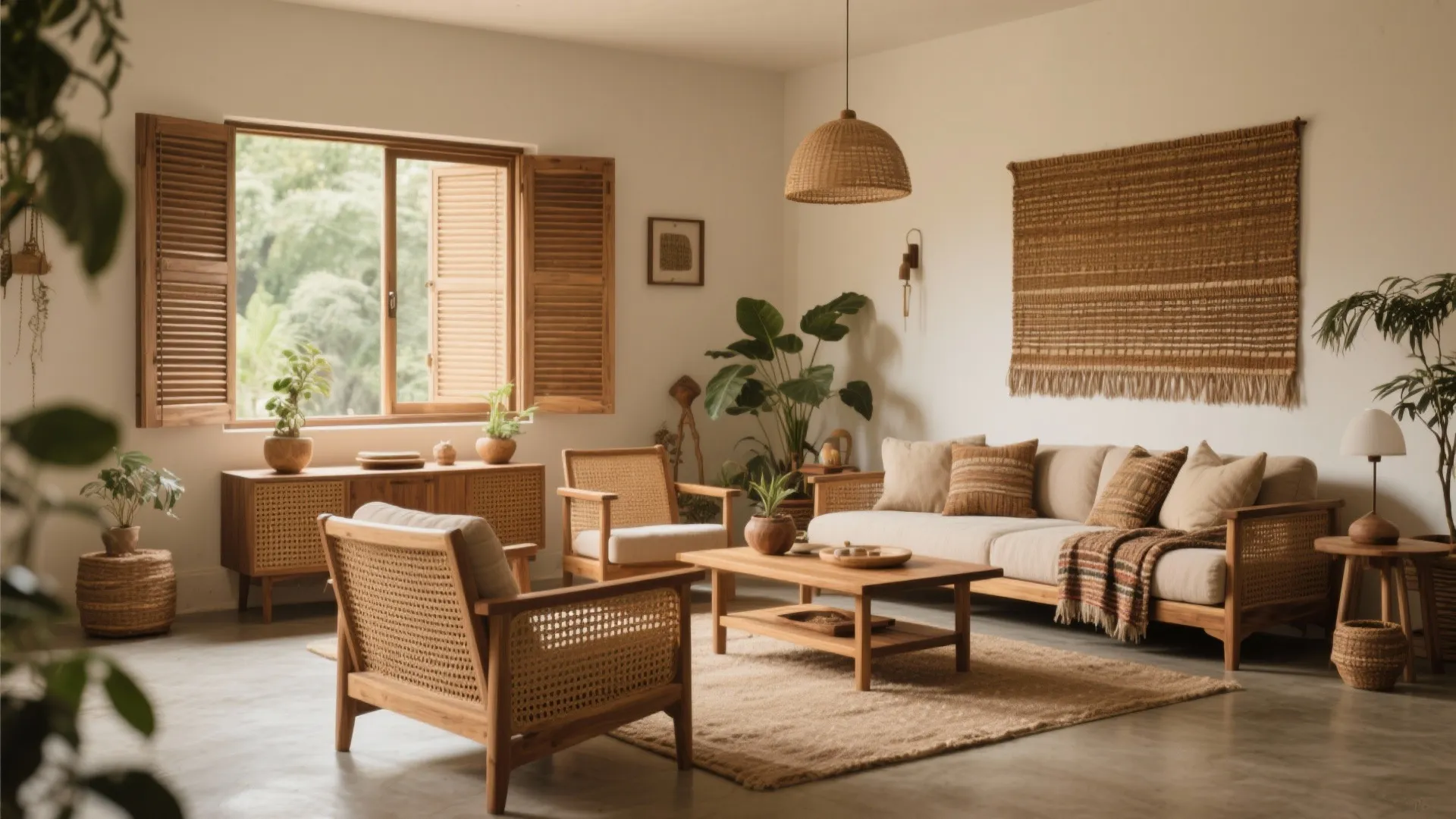 Natural Tones, Local Craft, and Easy Maintenance