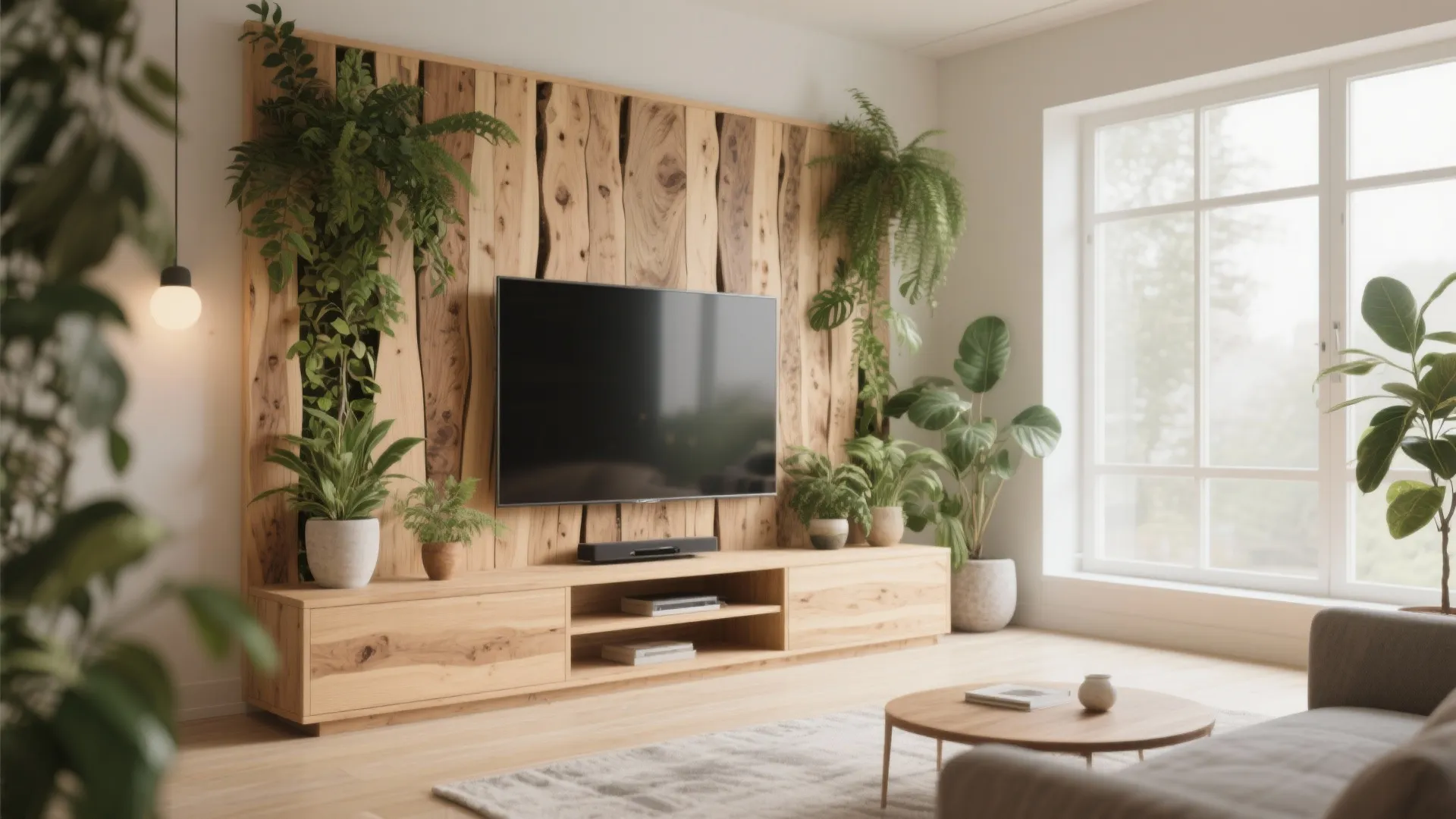 Natural Elements with TV Setup