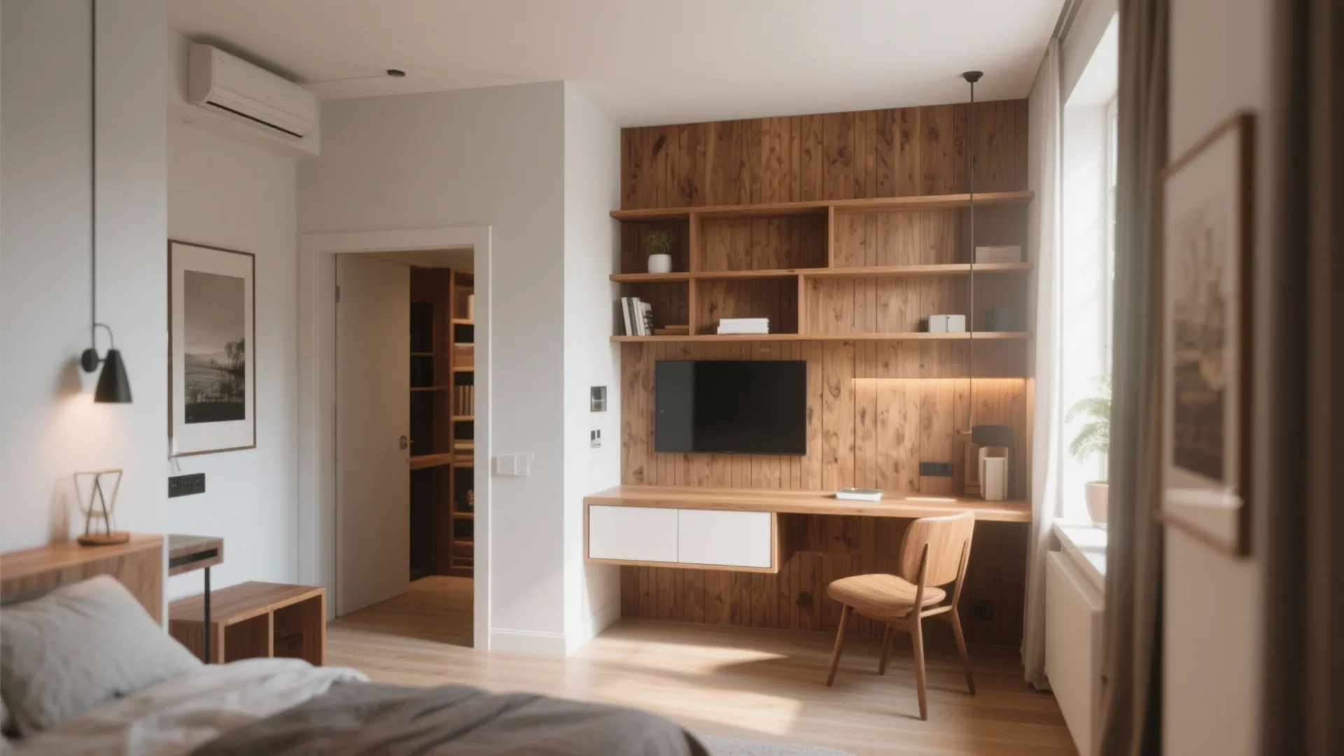 Natural Wood Accents