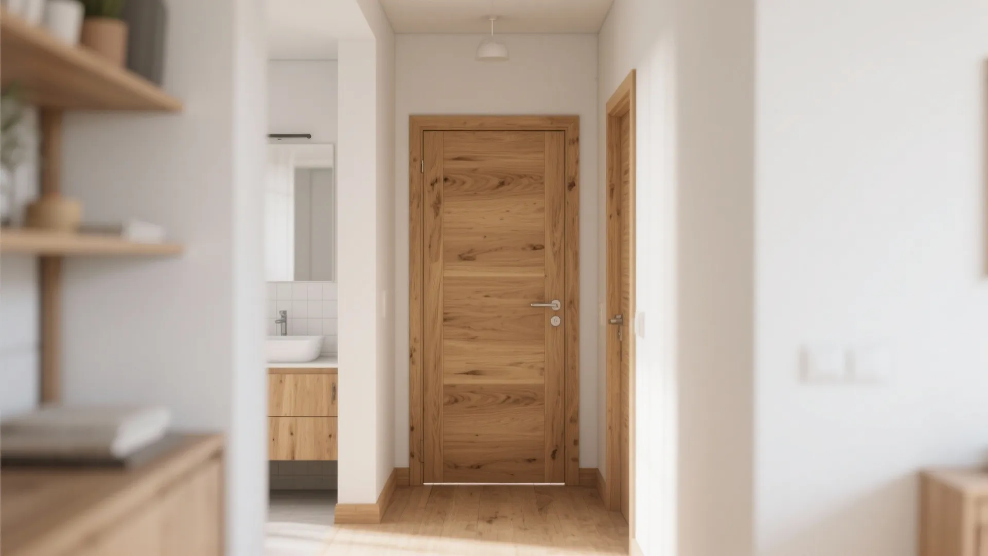 3. Warm Natural Wood