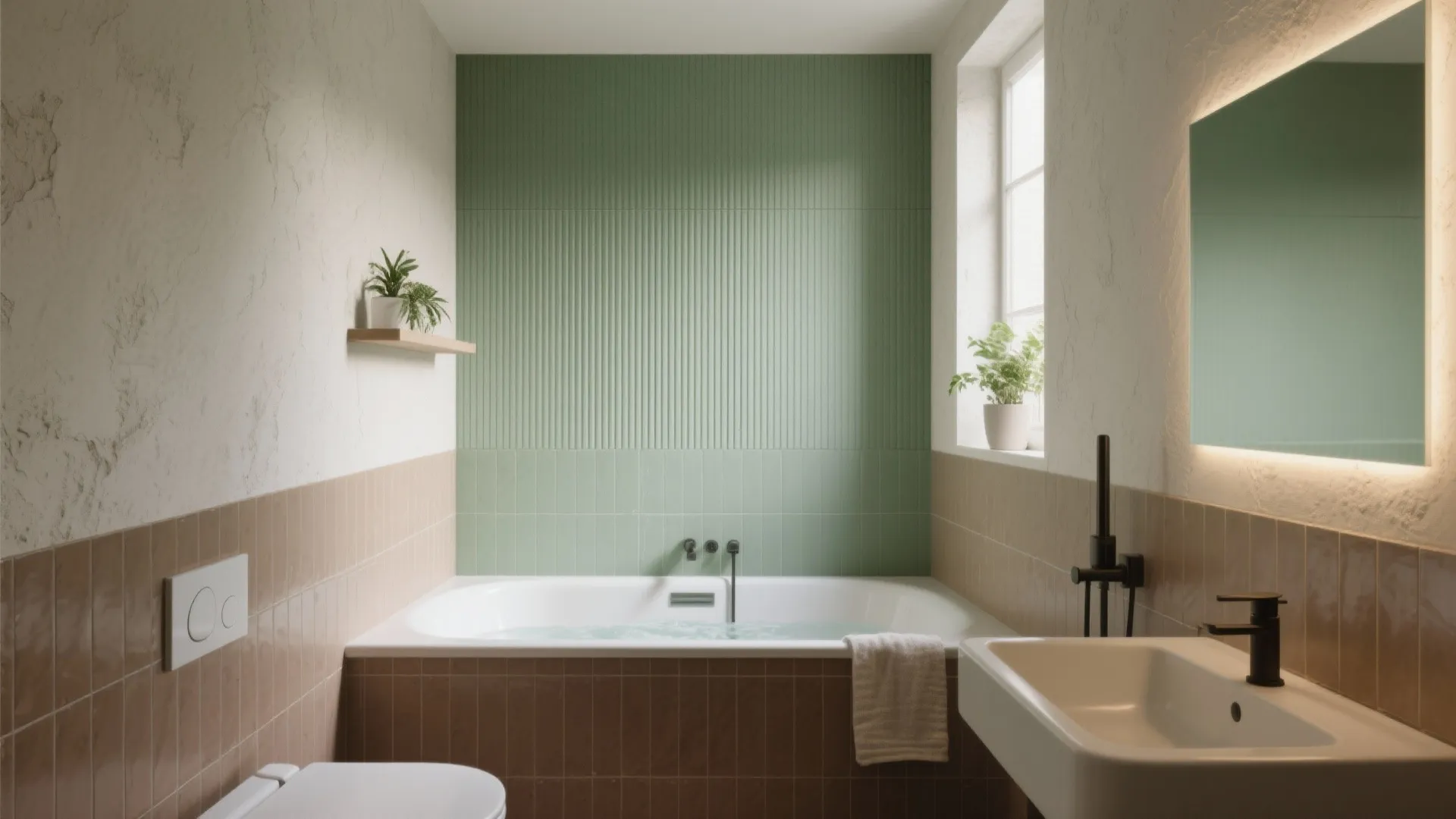 Nature-Inspired Palette with Acoustic Comfort