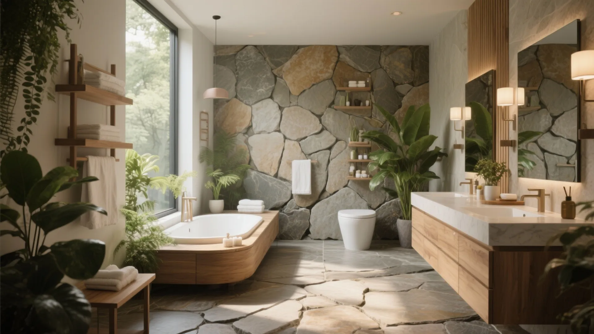 10 Nature-Inspired Bathroom Ideas: How I Bring the Outdoors Into Bathroom Design Without Turning It Into a Jungle