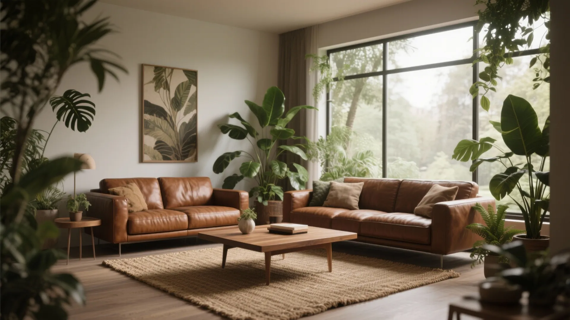 2. Nature-Inspired Living Space