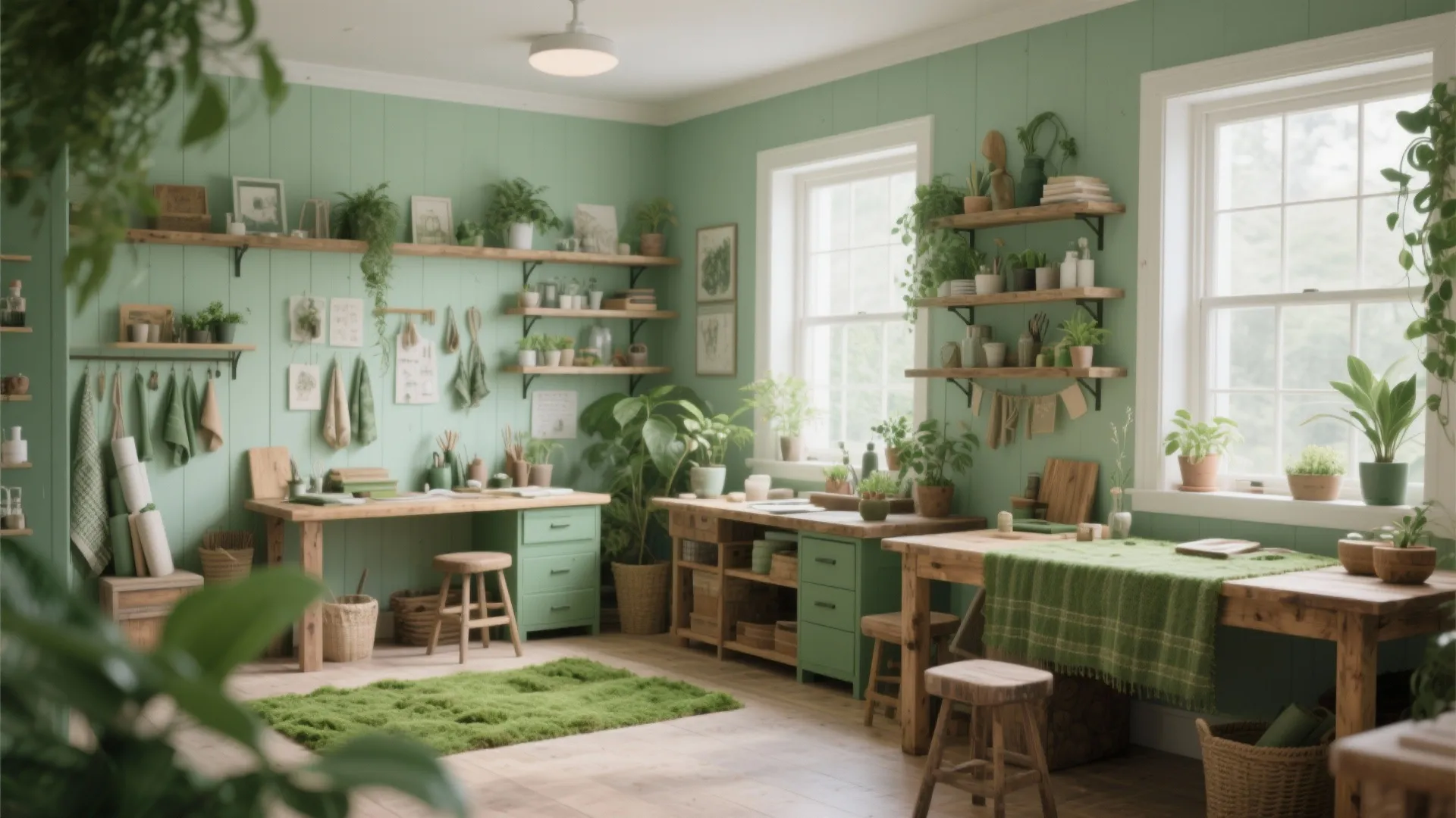 Tip 3: Nature-Inspired Greens