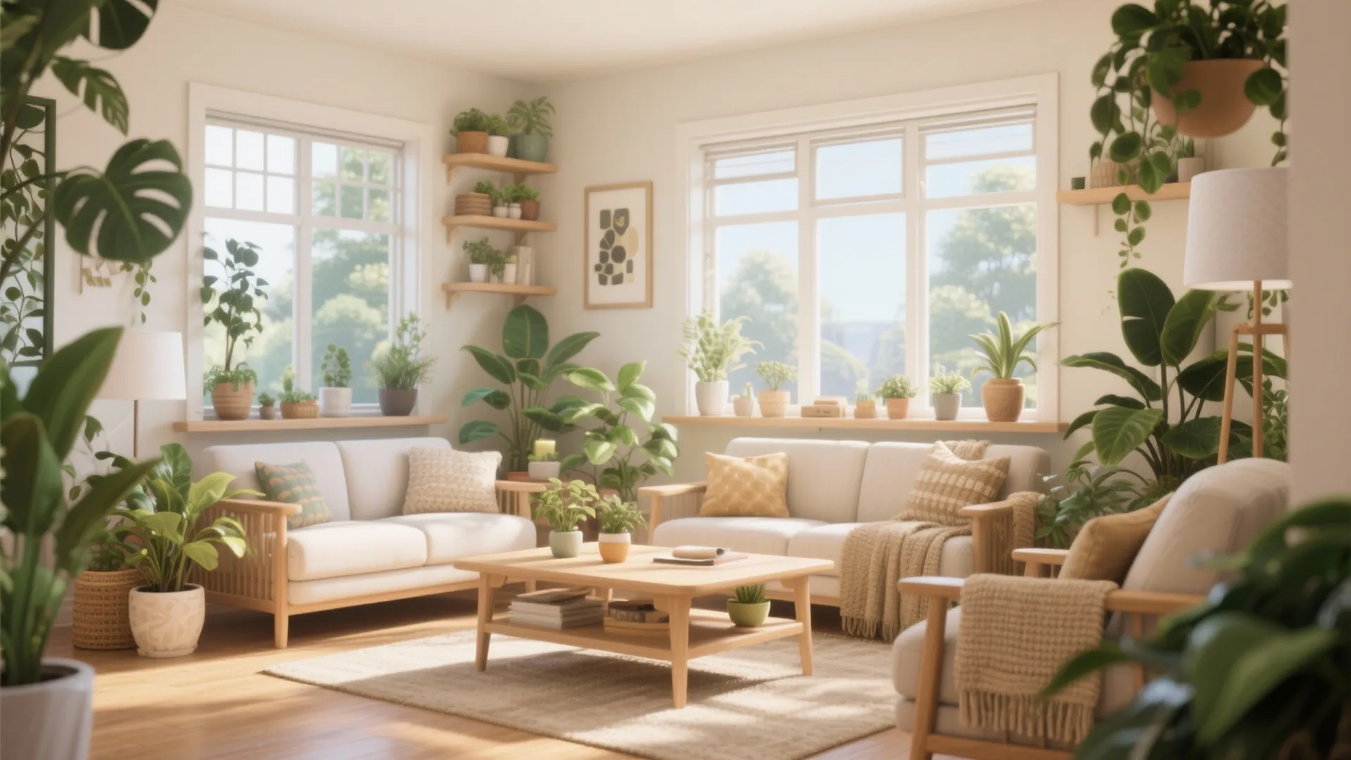 8. Nature-Inspired Greenery