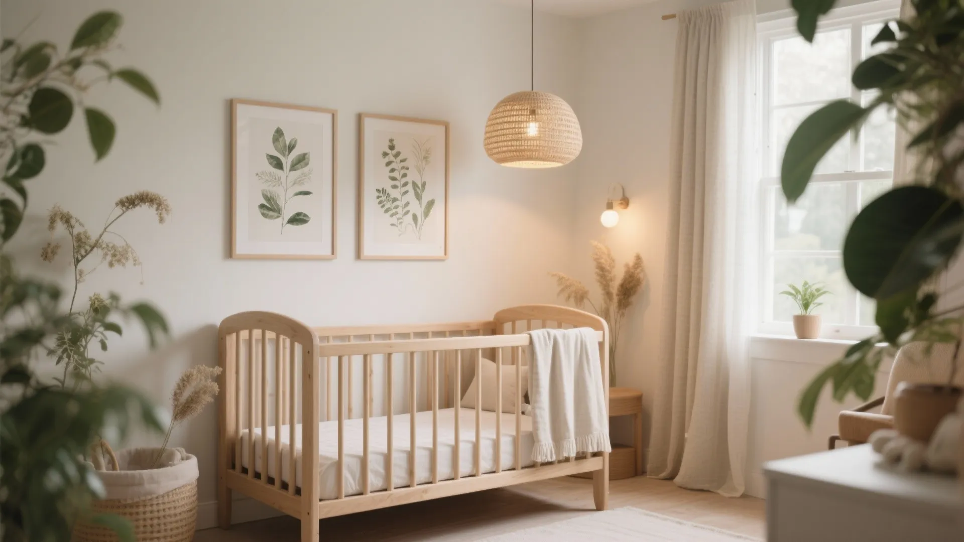 Nature-Inspired Details: Wood, Botanicals, and Gentle Light