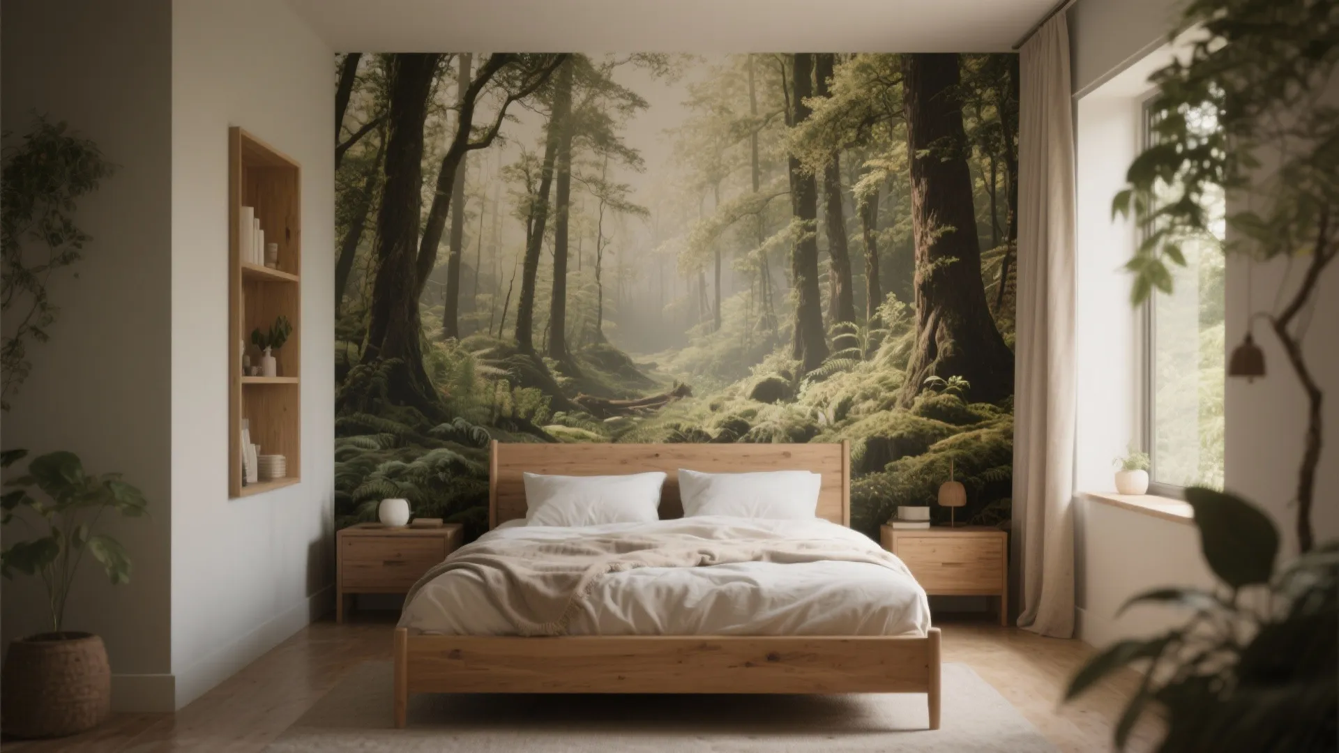 Nature-Inspired Murals