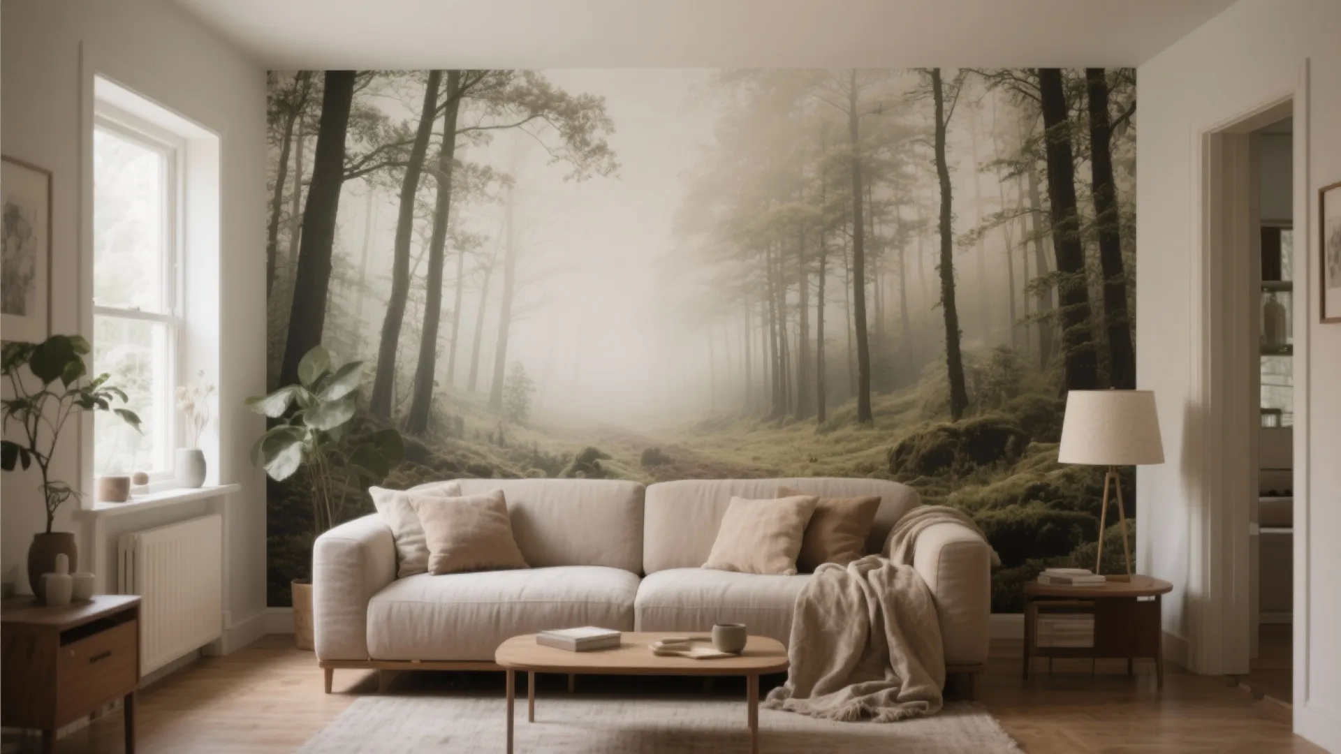 2. Nature-Inspired Murals