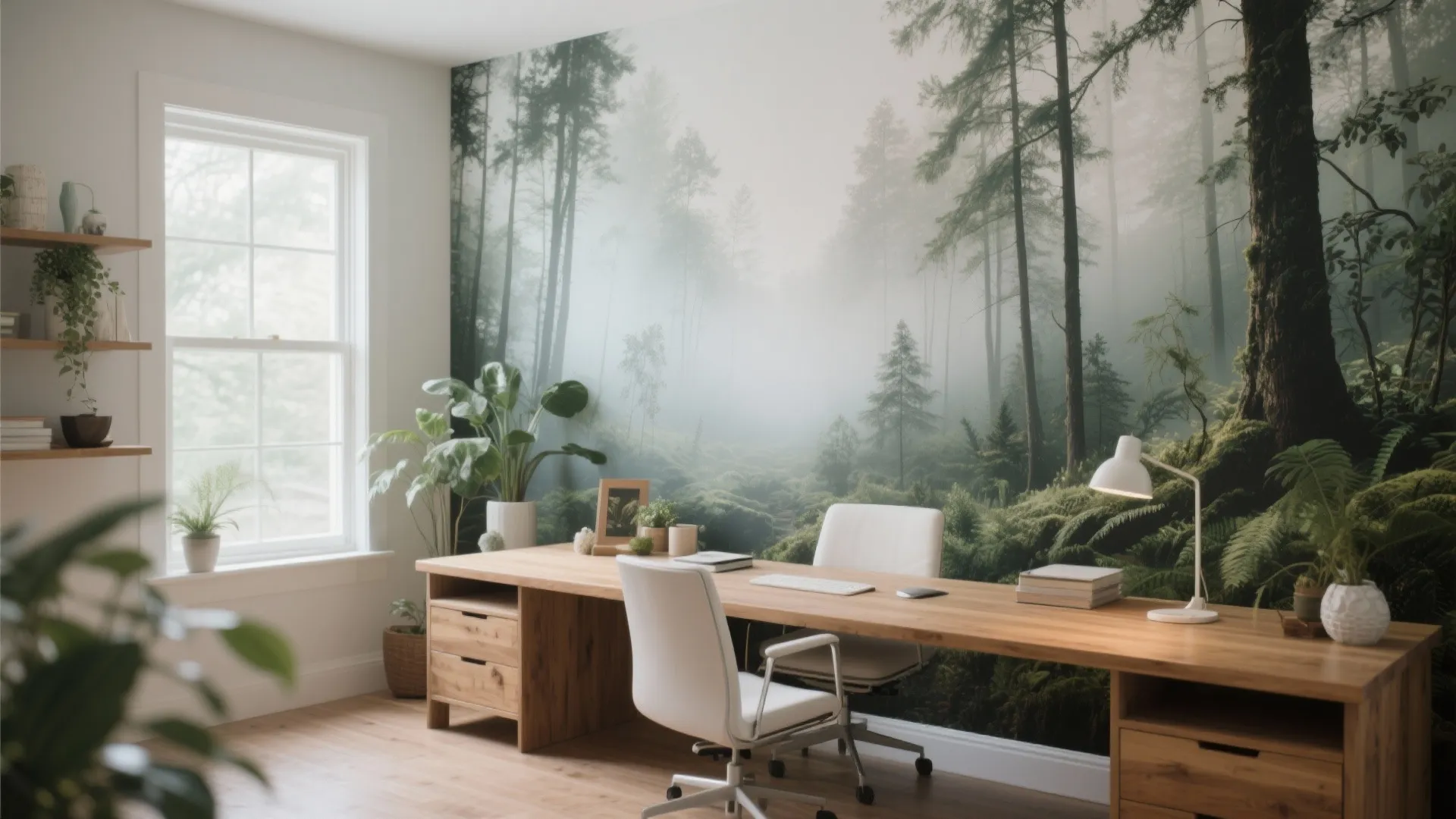 3. Nature-Inspired Murals