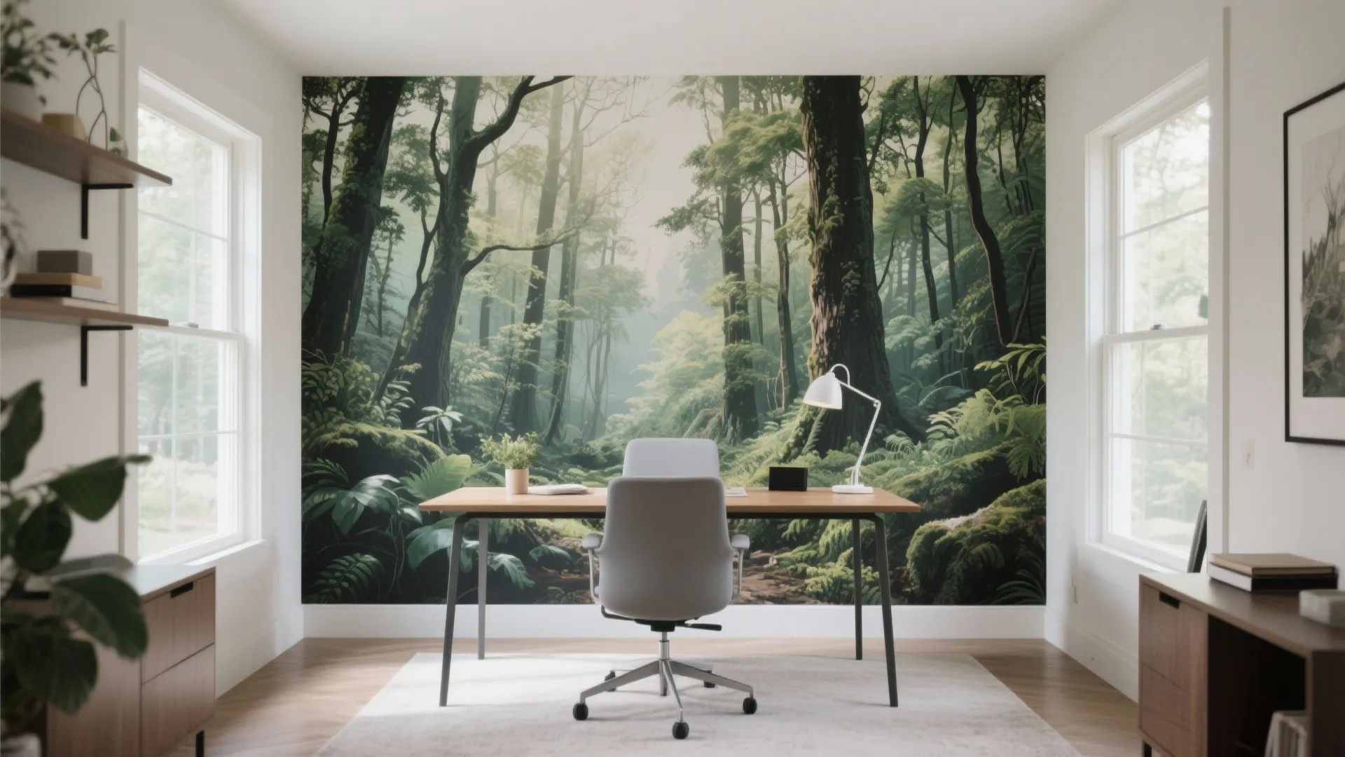 Tip 3: Nature-Inspired Murals