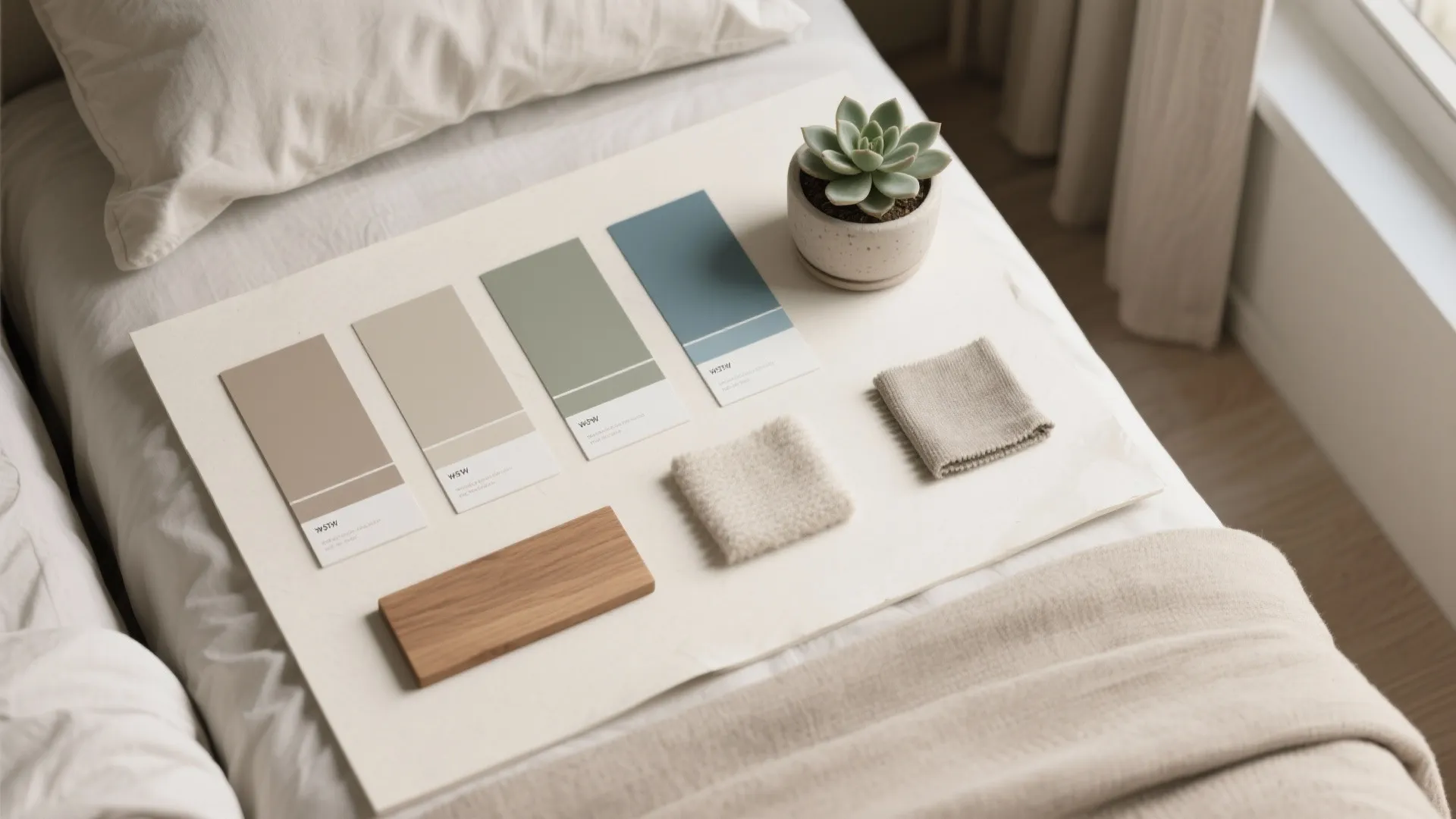 Soft, nature-inspired color palette