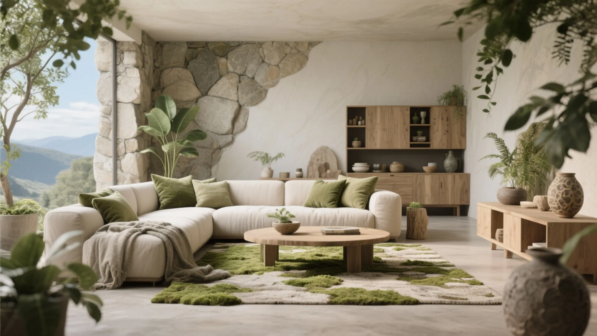 Nature-Derived Palettes (Biophilic Neutrals and Accents)