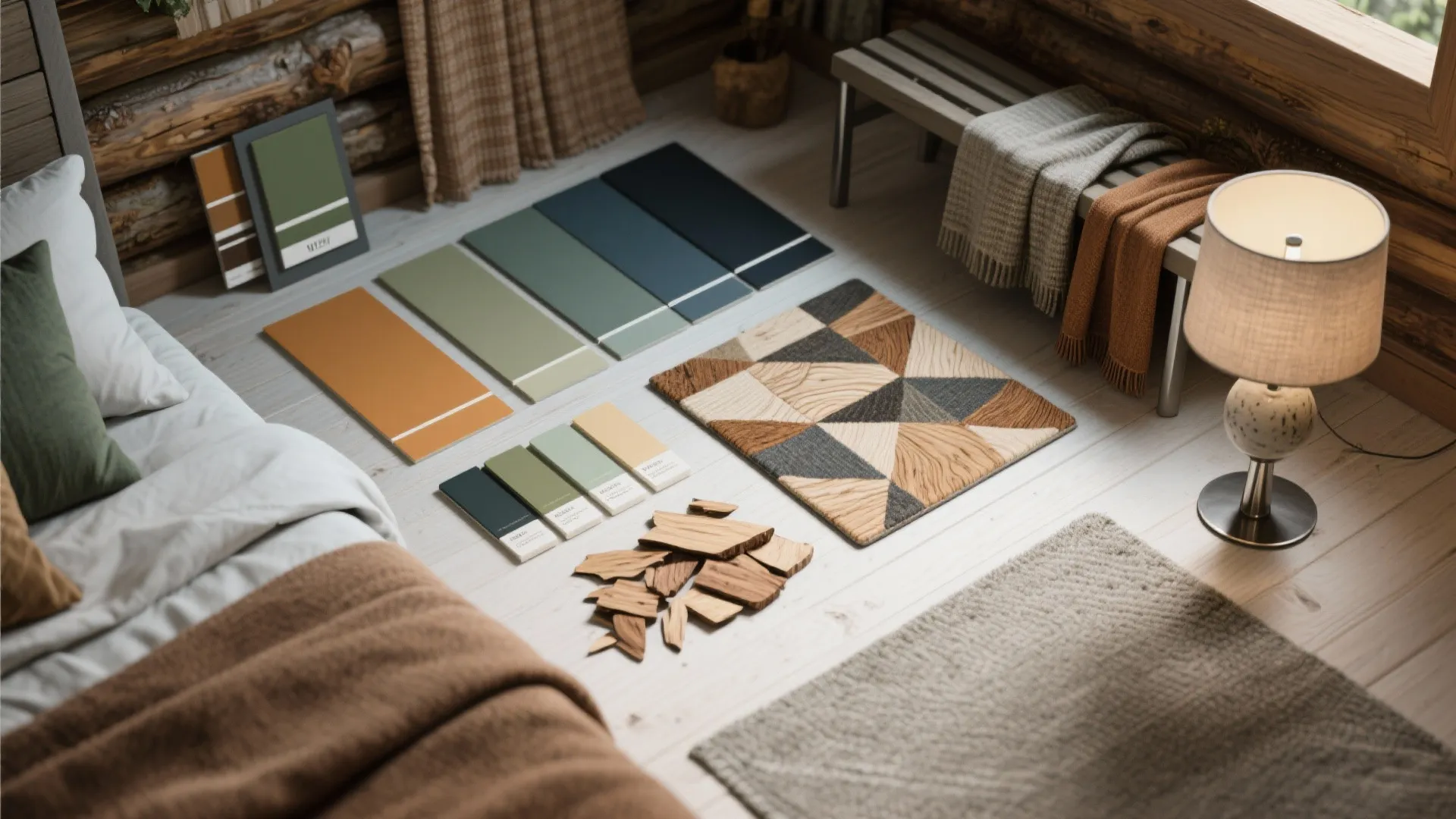 4. Nature-Inspired Palette with Modern Accents